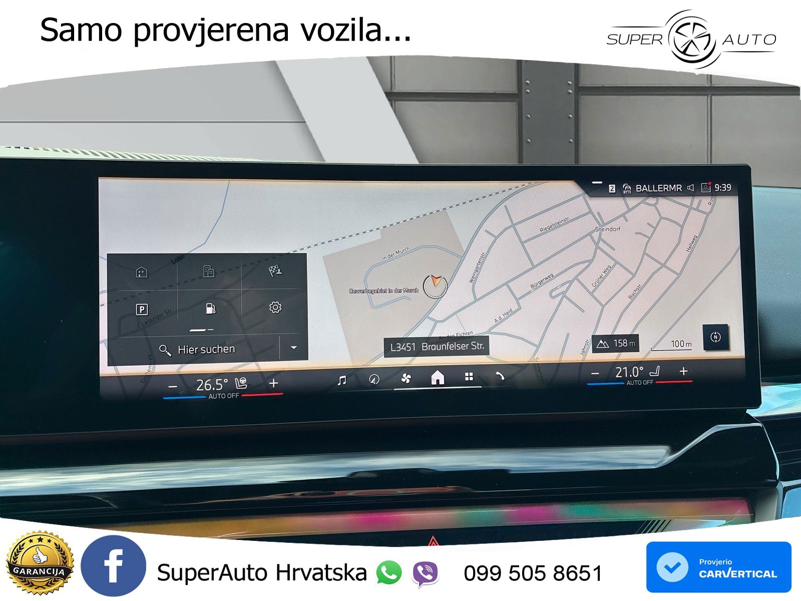 BMW 550e (489 KS) xDrive Steptronic M Sport LED+GR SJED+ACC