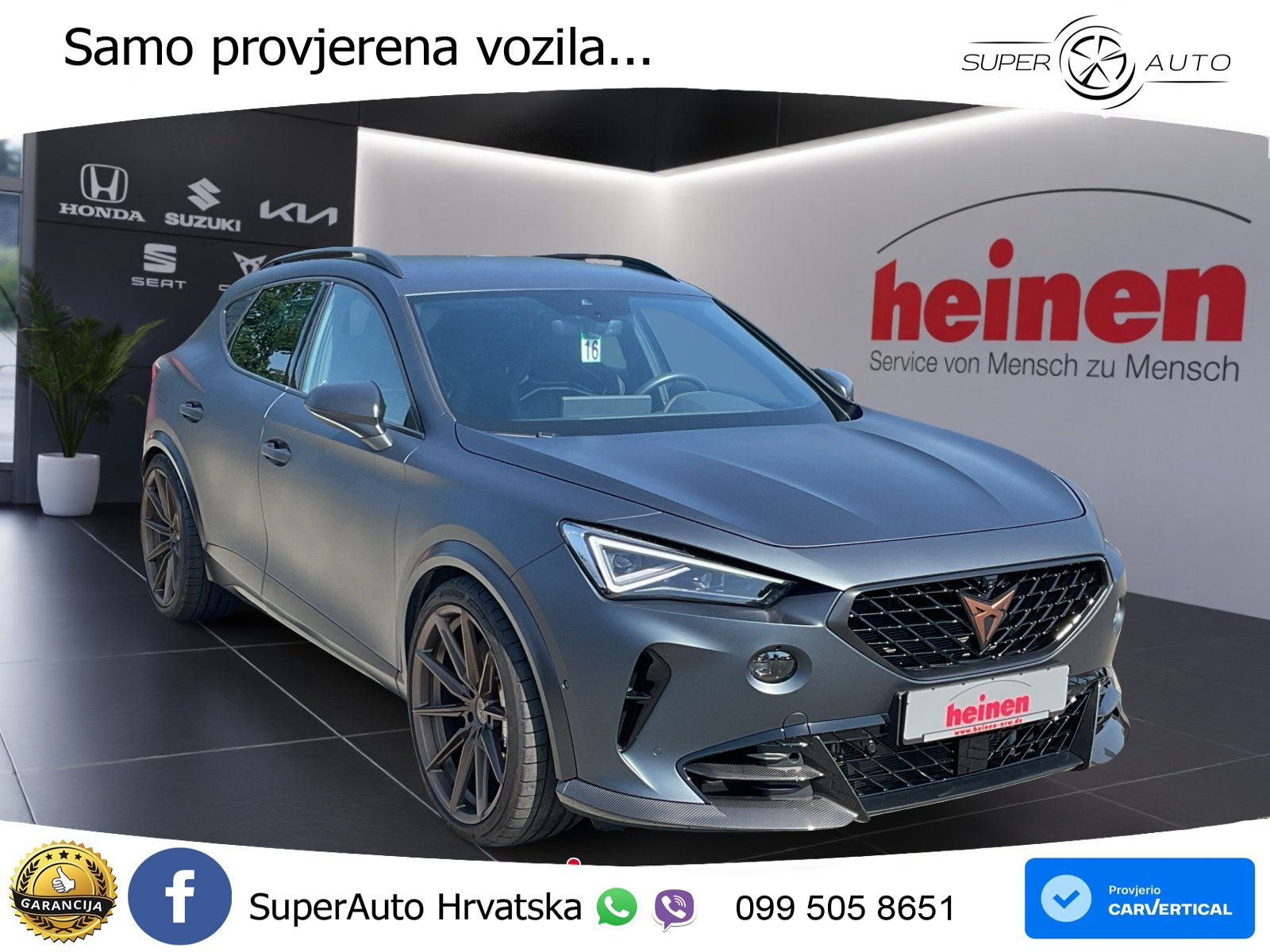 Cupra Formentor VZ5 2.5 TSI (390 KS) 4Drive DSG LED+GR SJED+ACC