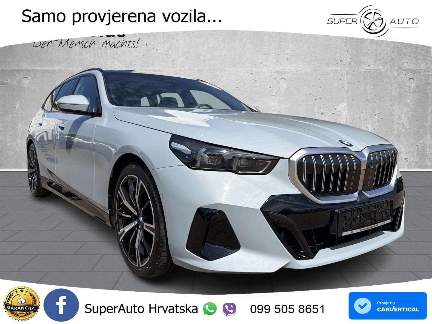 BMW 520i Touring (208 KS) Steptronic M Sport LED+GR SJED+ACC