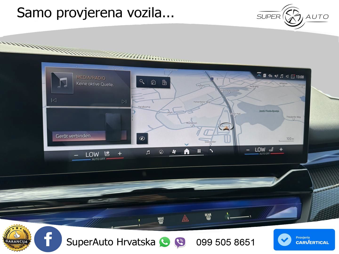BMW 520i Touring (208 KS) Steptronic M Sport LED+GR SJED+ACC