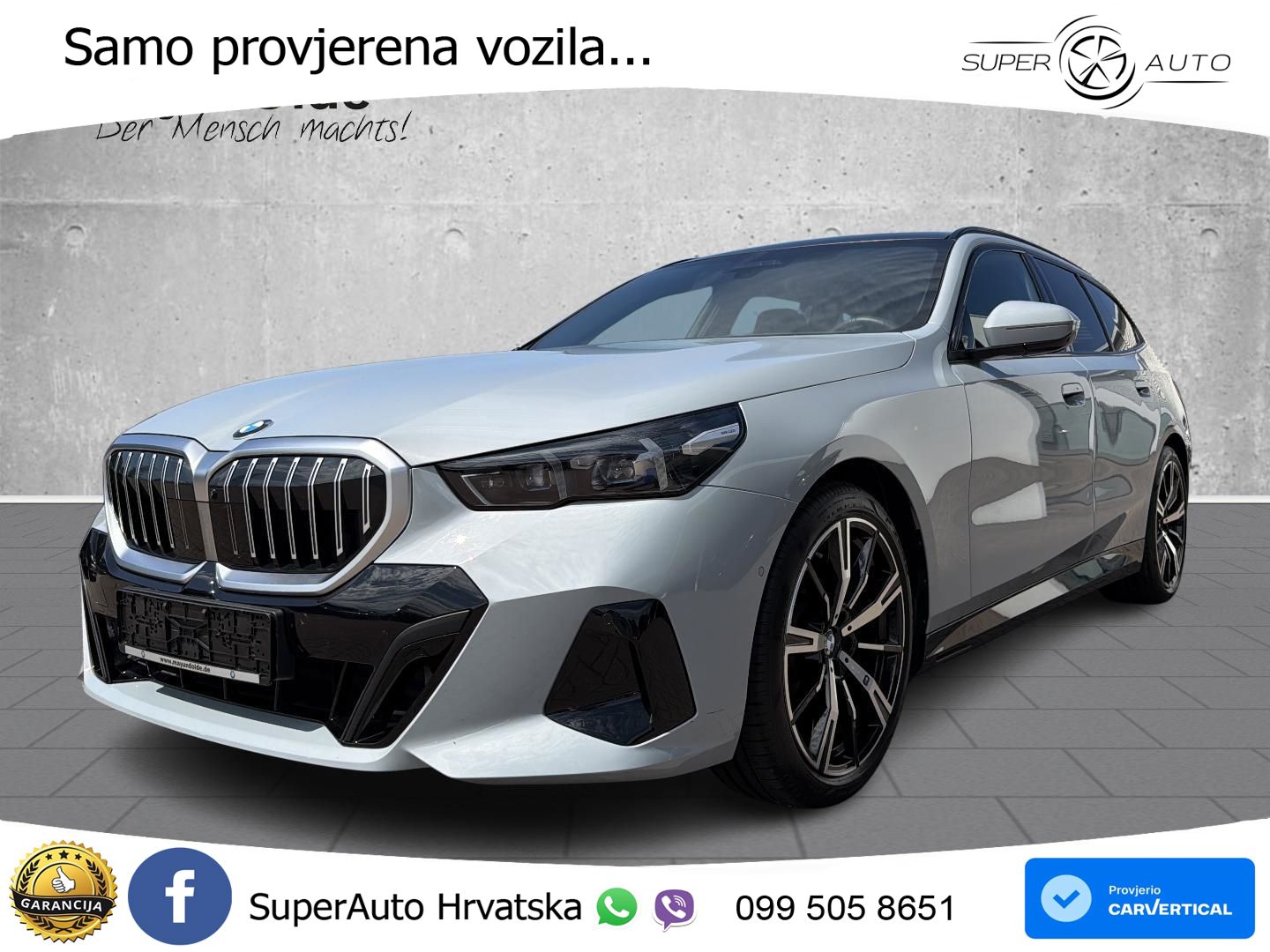 BMW 520i Touring (208 KS) Steptronic M Sport LED+GR SJED+ACC