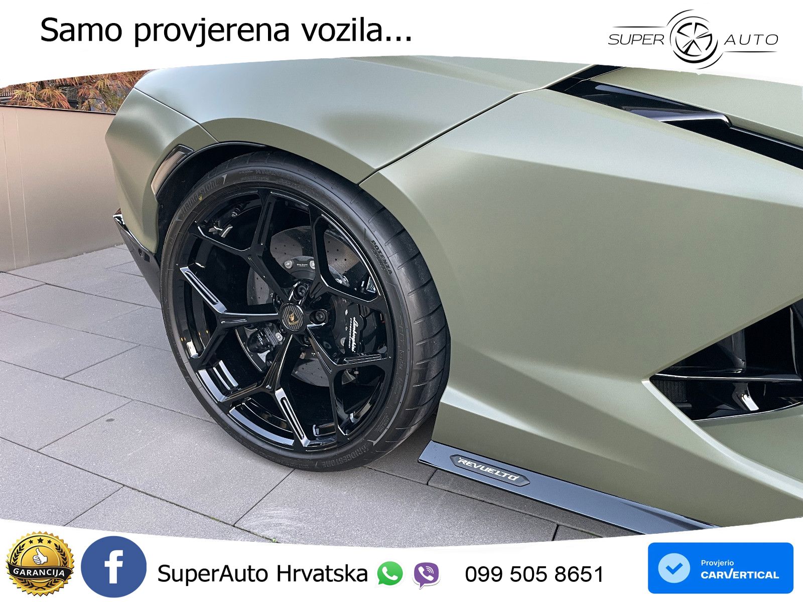 Lamborghini Revuelto 6.5 V12 (1015 KS) 4WD DCT LED+ACC