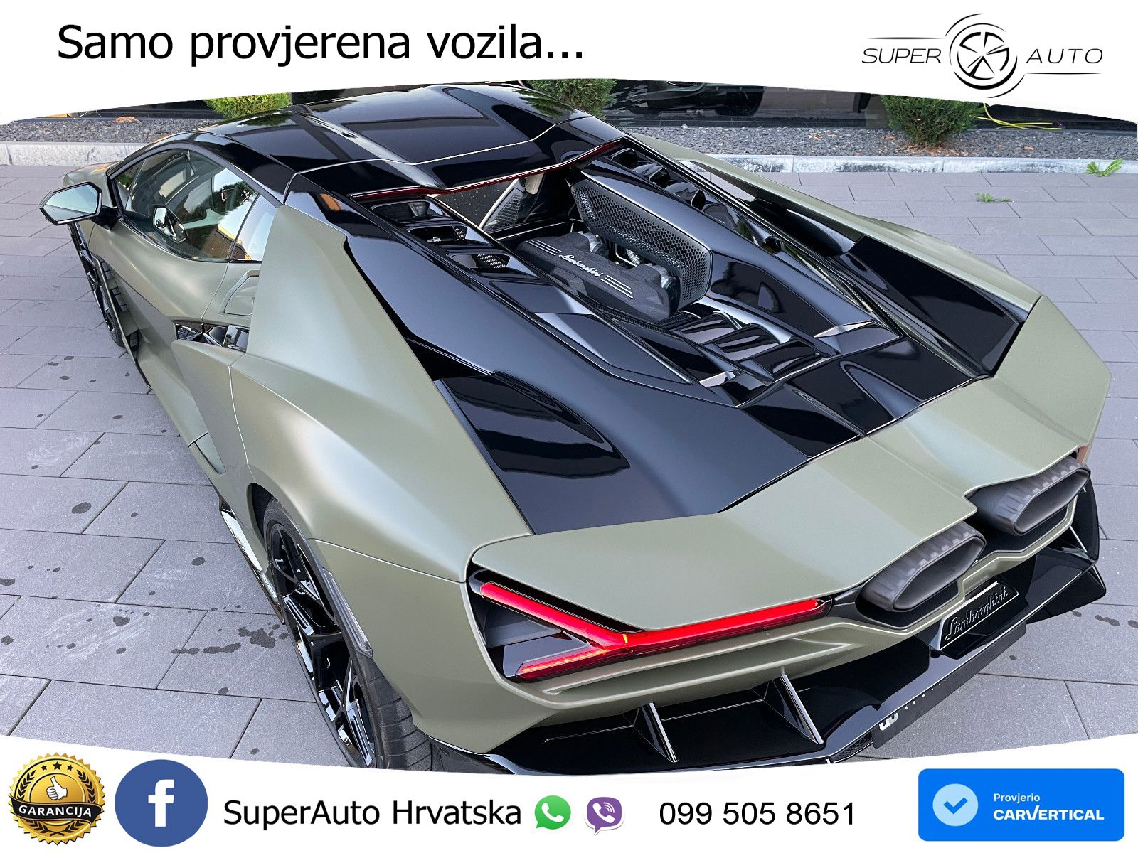 Lamborghini Revuelto 6.5 V12 (1015 KS) 4WD DCT LED+ACC