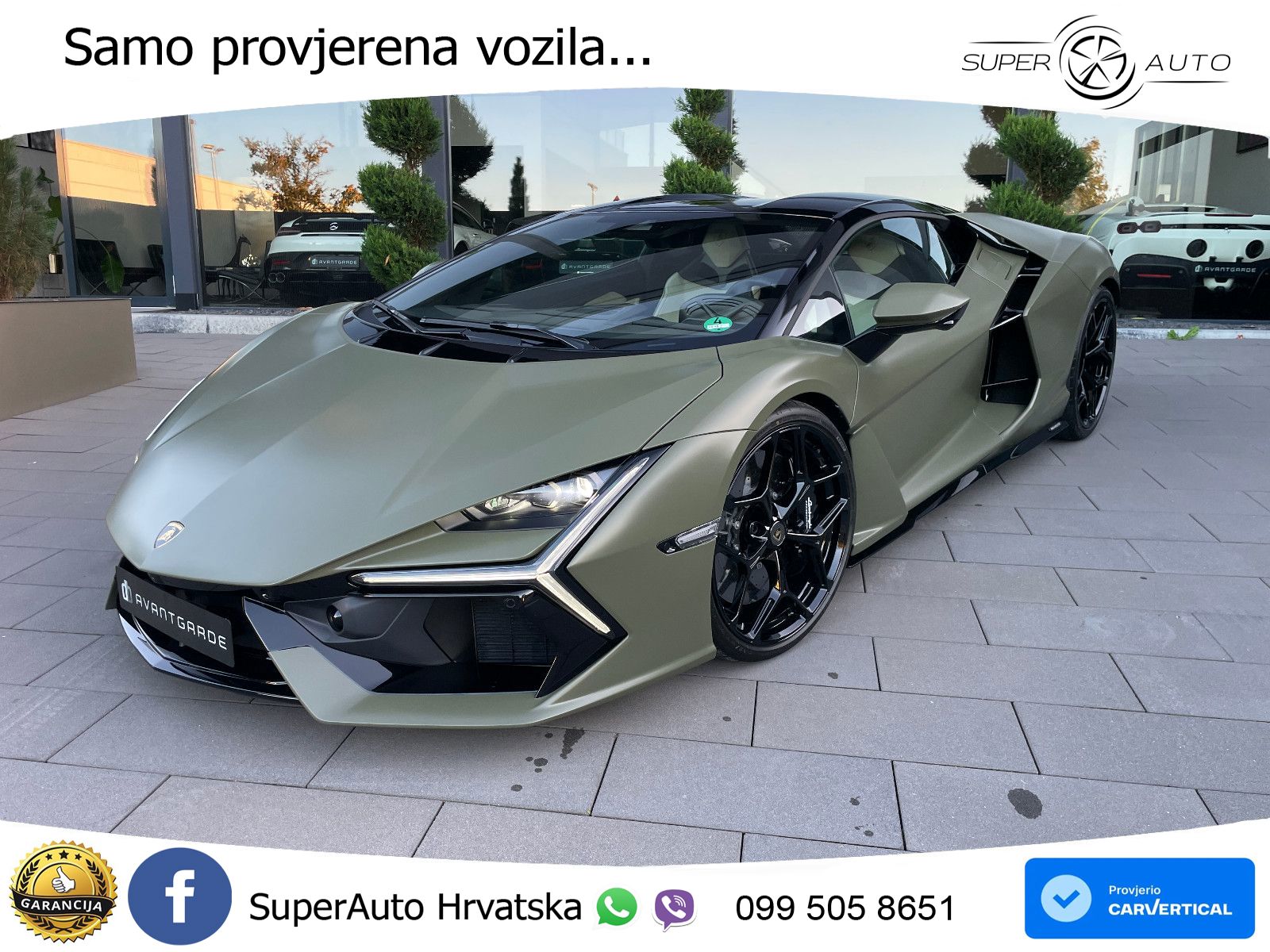 Lamborghini Revuelto 6.5 V12 (1015 KS) 4WD DCT LED+ACC