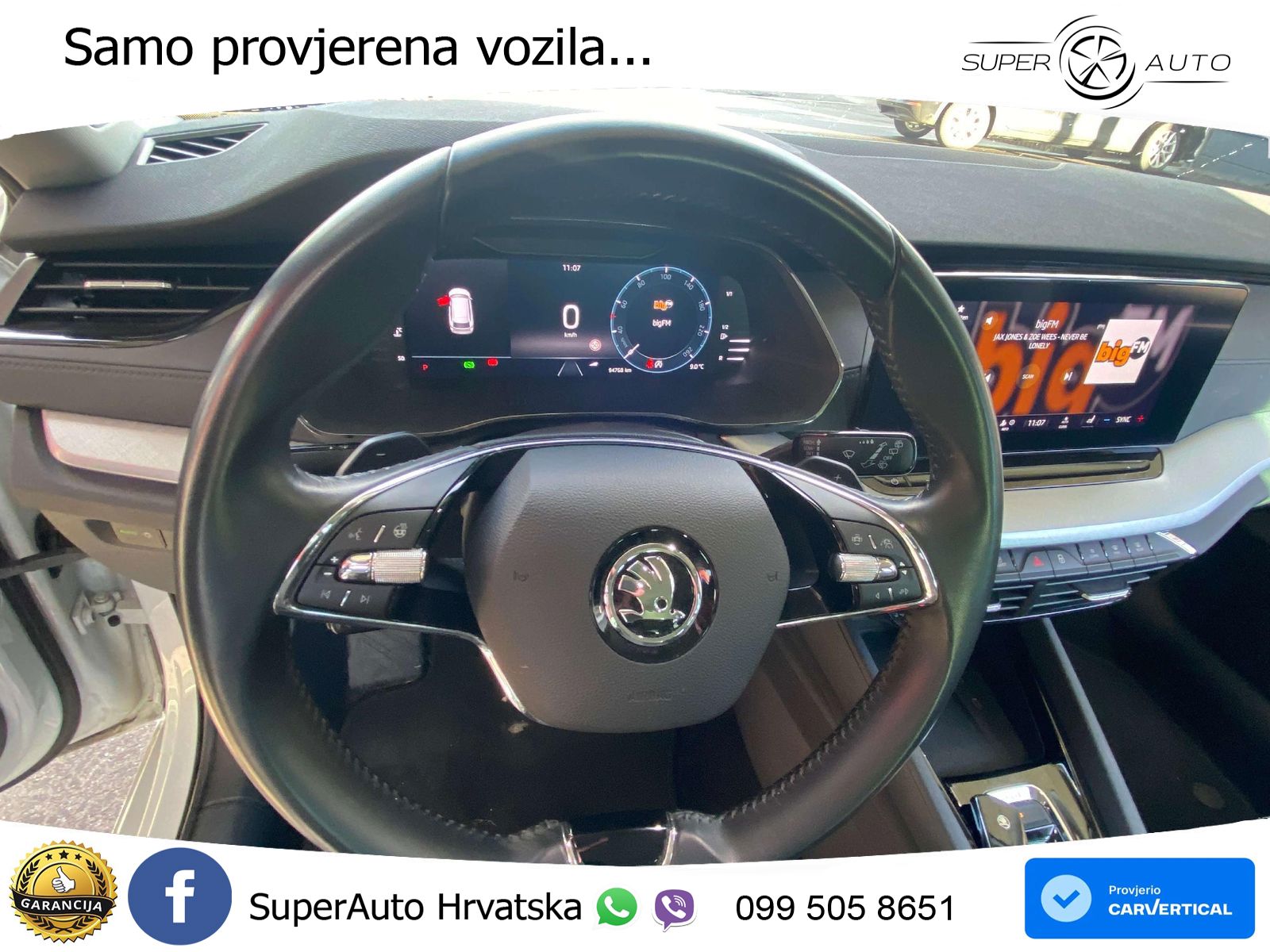 Škoda Octavia Combi 2.0 TDI (150 KS) 4x4 DSG LED+GR SJED+ACC