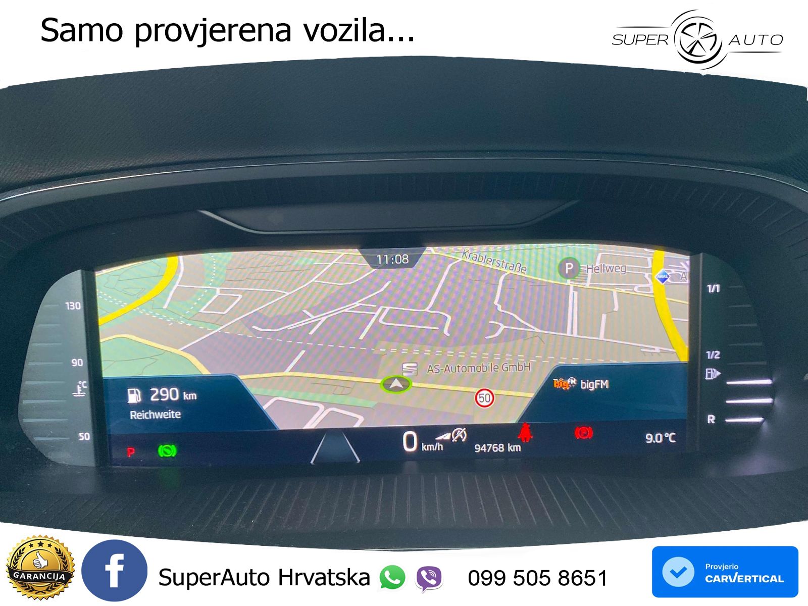 Škoda Octavia Combi 2.0 TDI (150 KS) 4x4 DSG LED+GR SJED+ACC