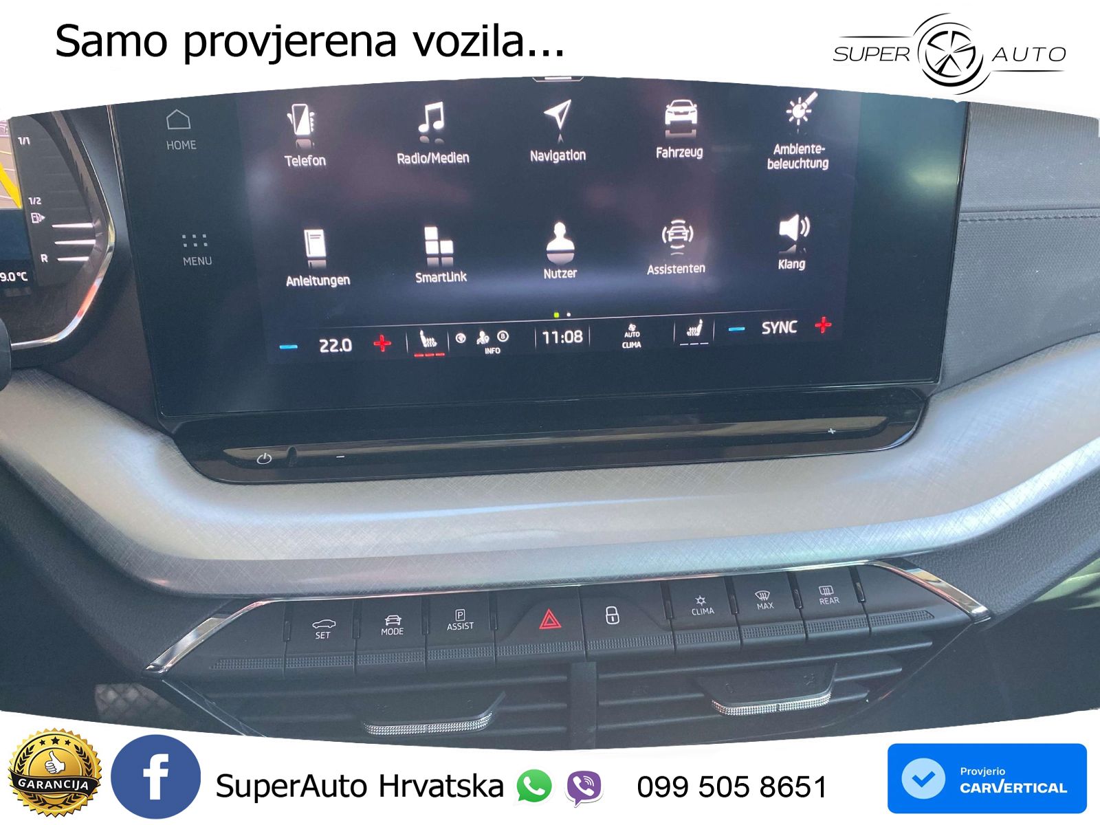 Škoda Octavia Combi 2.0 TDI (150 KS) 4x4 DSG LED+GR SJED+ACC