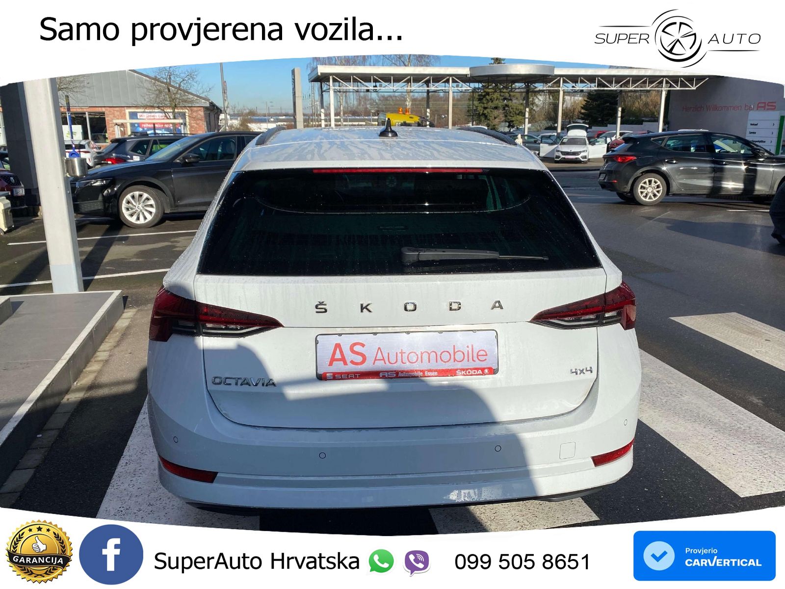 Škoda Octavia Combi 2.0 TDI (150 KS) 4x4 DSG LED+GR SJED+ACC