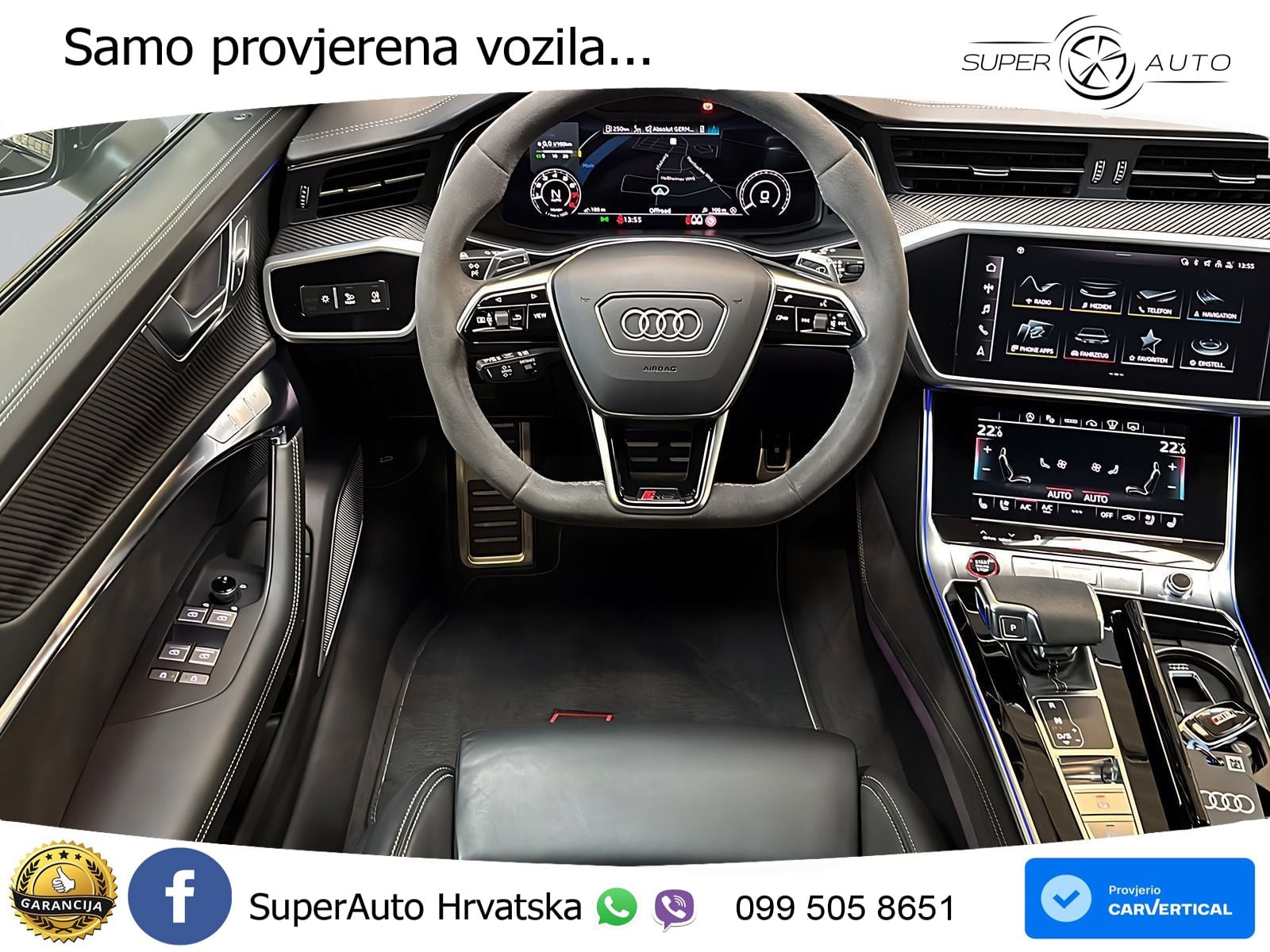 Audi RS6 Avant 4.0 TFSI V8 (600 KS) quattro Tiptronic LED+GR SJED+ACC