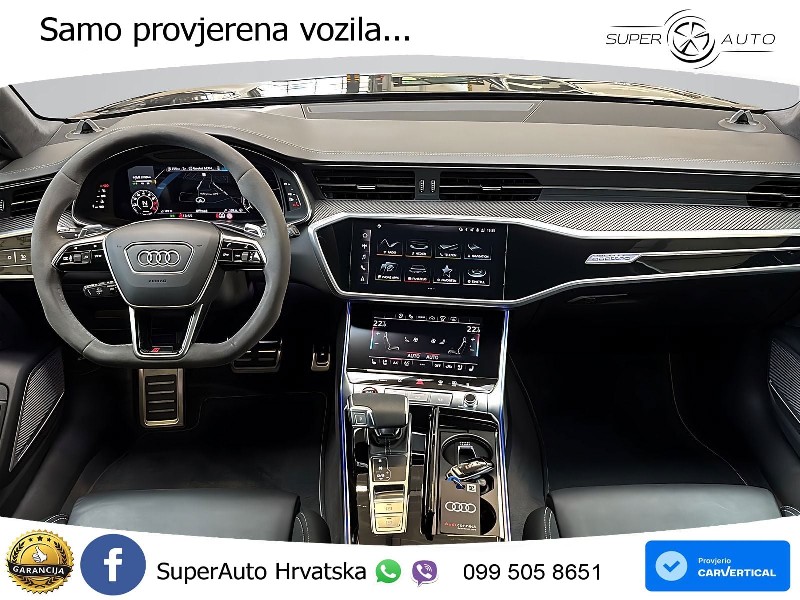 Audi RS6 Avant 4.0 TFSI V8 (600 KS) quattro Tiptronic LED+GR SJED+ACC