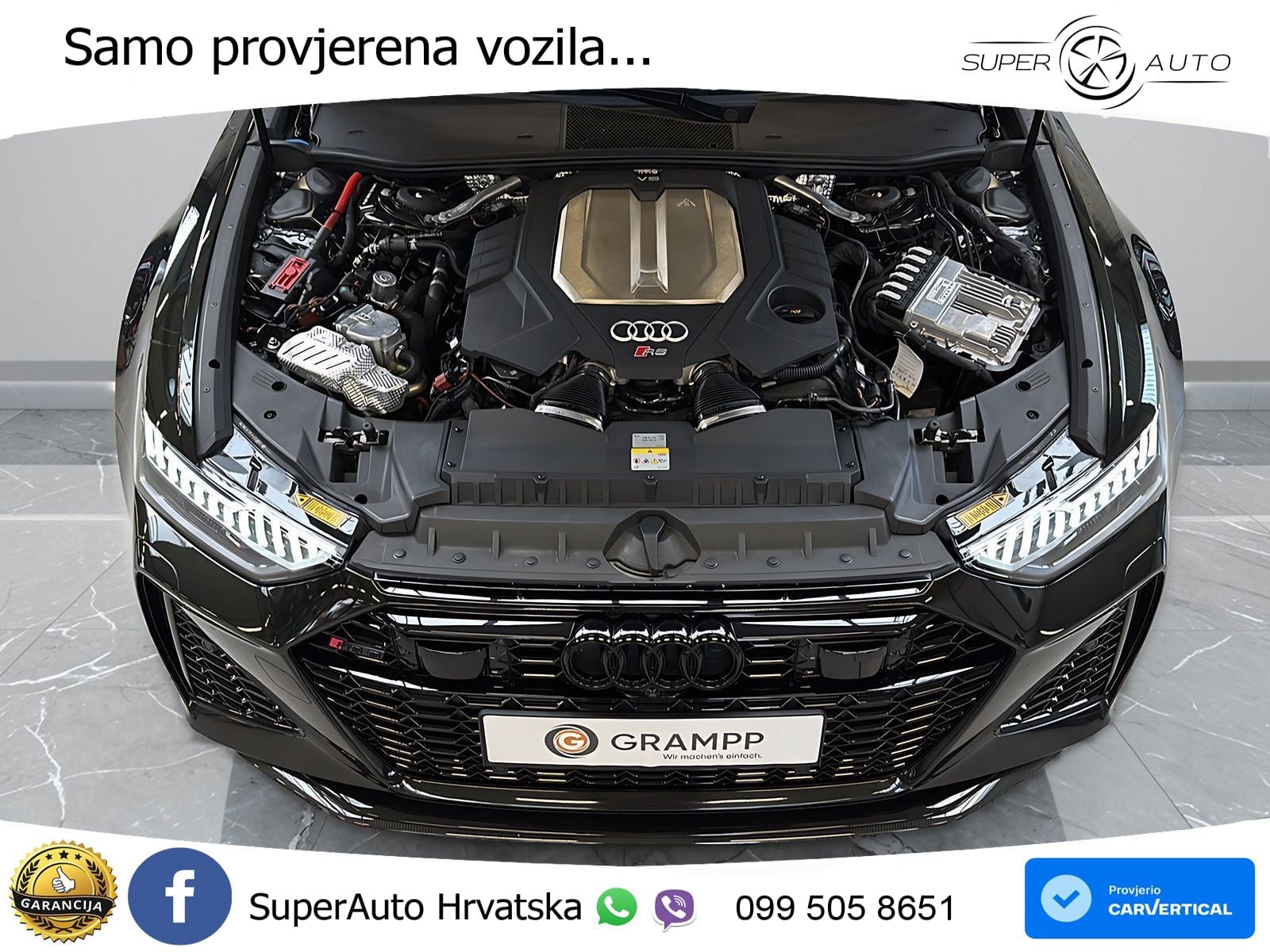 Audi RS6 Avant 4.0 TFSI V8 (600 KS) quattro Tiptronic LED+GR SJED+ACC