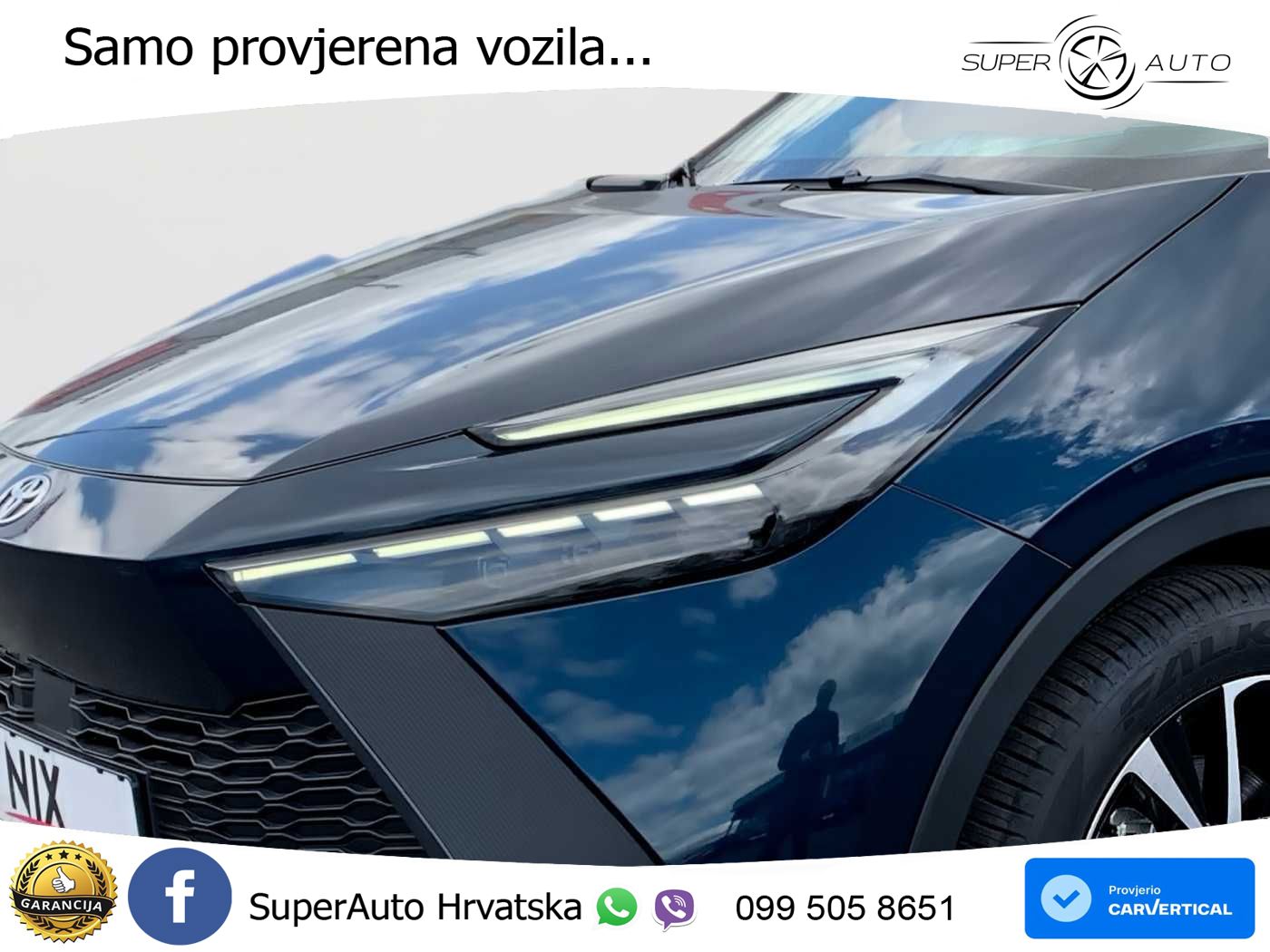 Toyota C-HR 1.8 (140 KS) Hybrid e-CVT Teamplayer LED+GR SJED+ACC