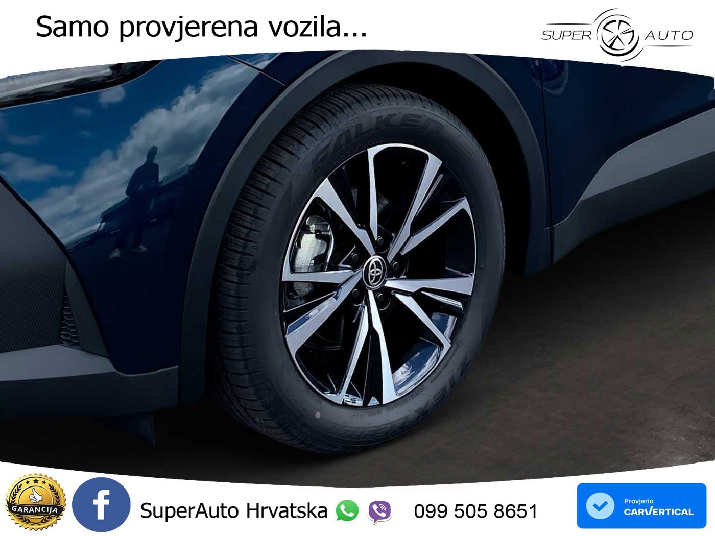 Toyota C-HR 1.8 (140 KS) Hybrid e-CVT Teamplayer LED+GR SJED+ACC