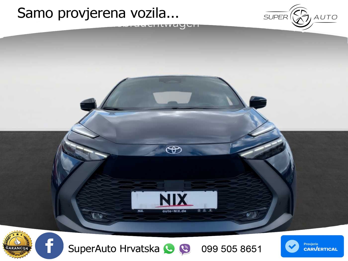 Toyota C-HR 1.8 (140 KS) Hybrid e-CVT Teamplayer LED+GR SJED+ACC