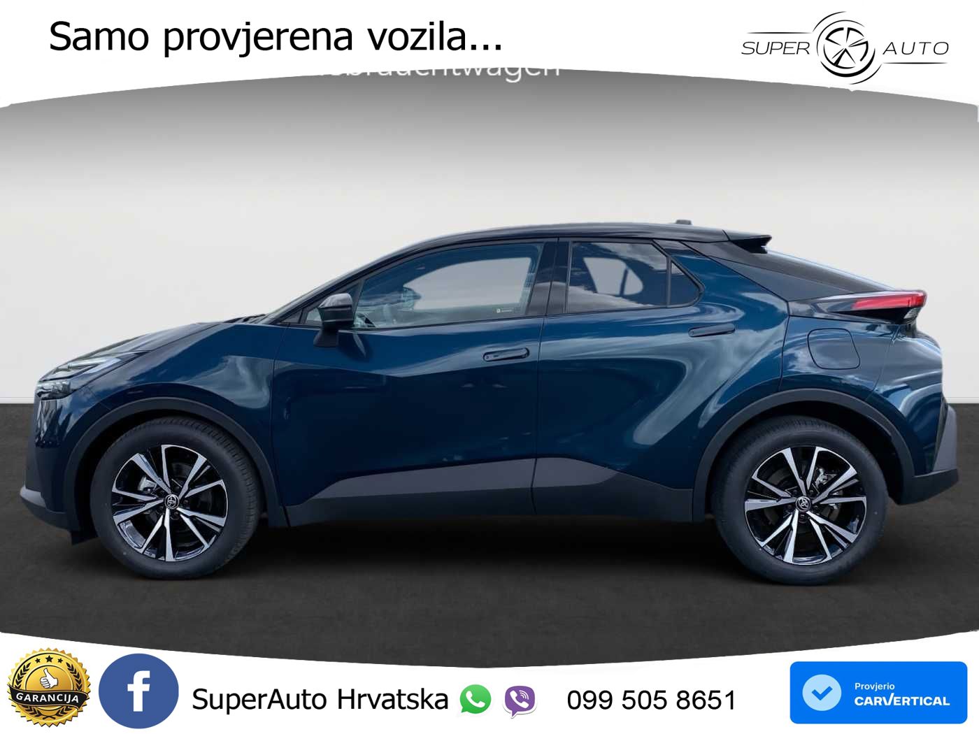 Toyota C-HR 1.8 (140 KS) Hybrid e-CVT Teamplayer LED+GR SJED+ACC
