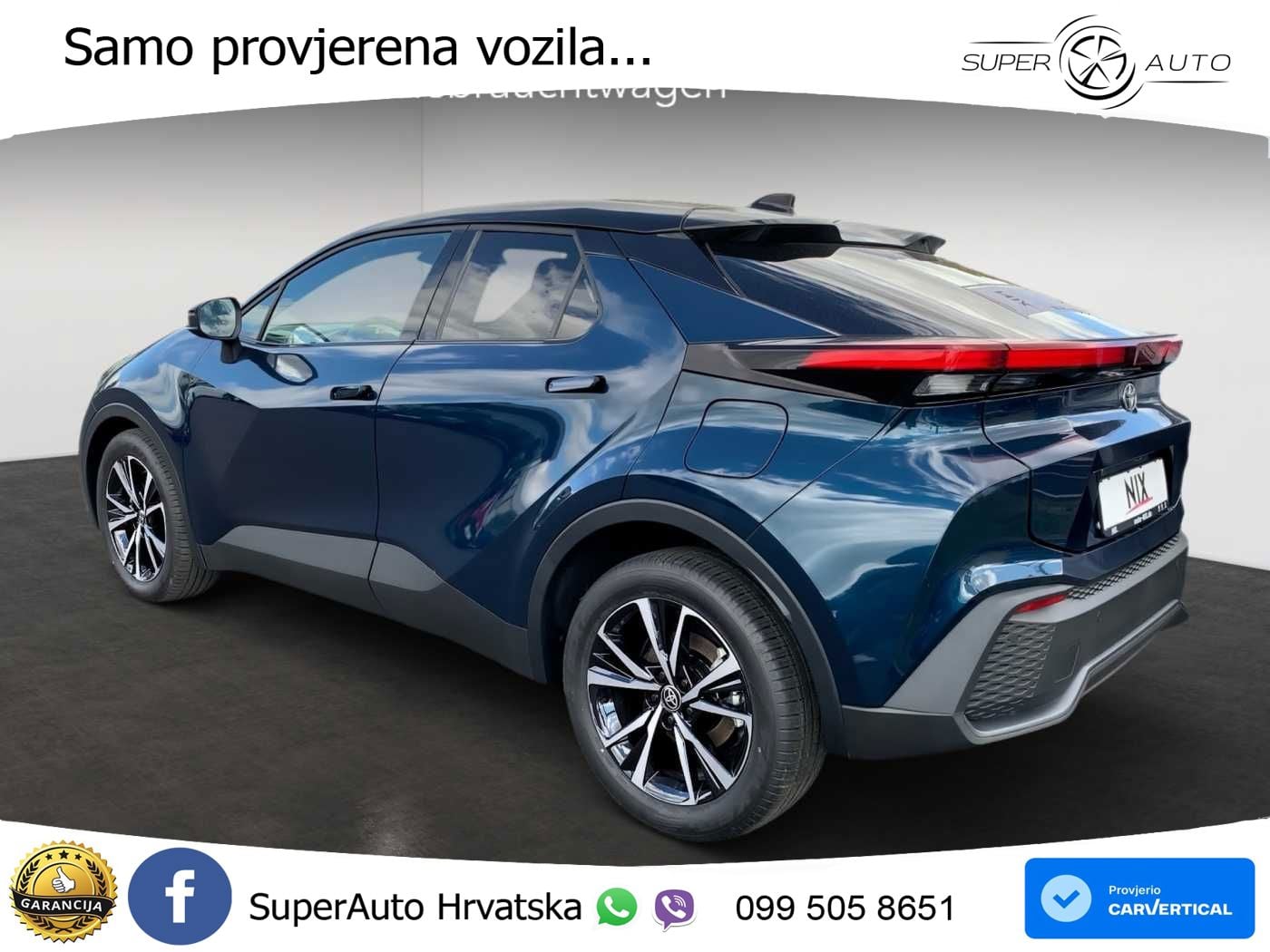 Toyota C-HR 1.8 (140 KS) Hybrid e-CVT Teamplayer LED+GR SJED+ACC