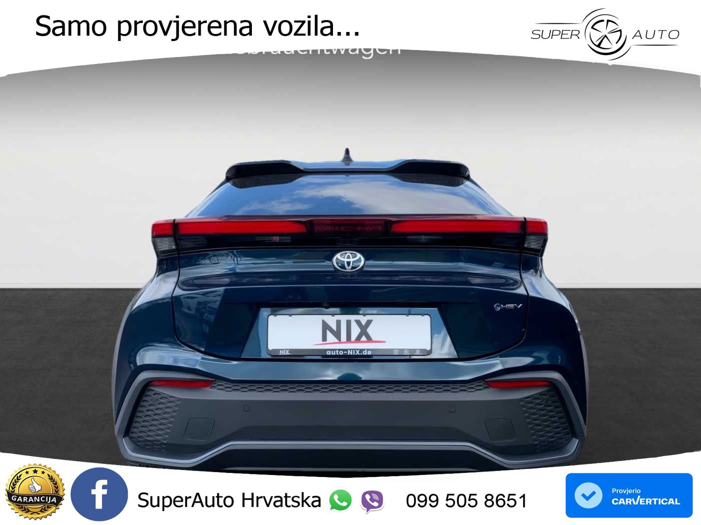 Toyota C-HR 1.8 (140 KS) Hybrid e-CVT Teamplayer LED+GR SJED+ACC