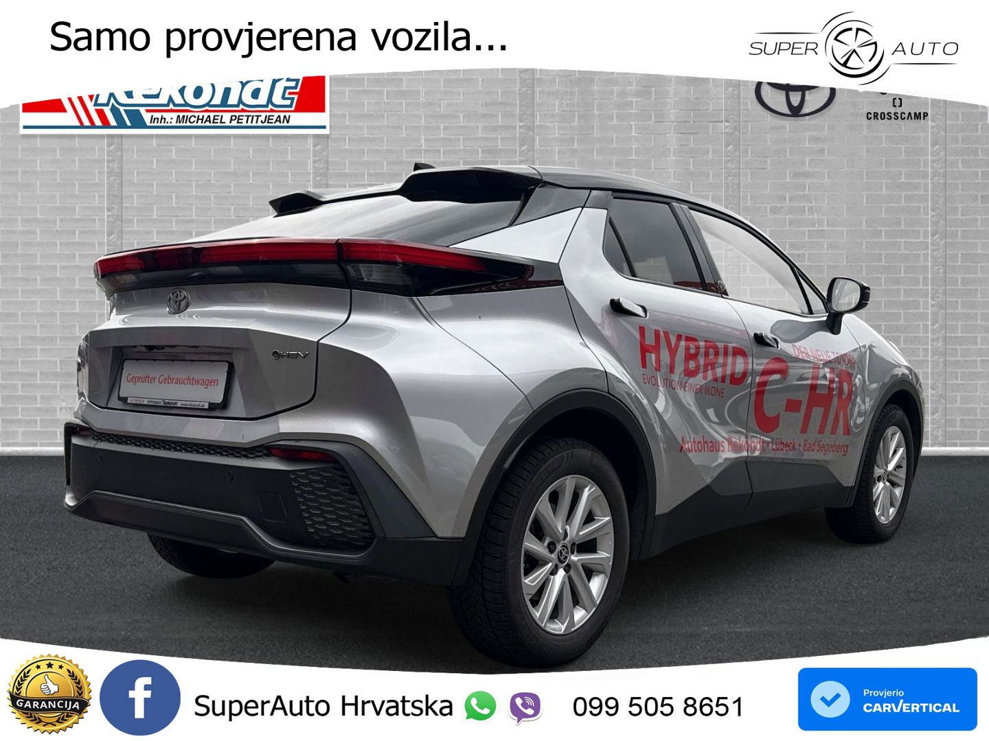 Toyota C-HR 1.8 (140 KS) Hybrid e-CVT Team Deutschland