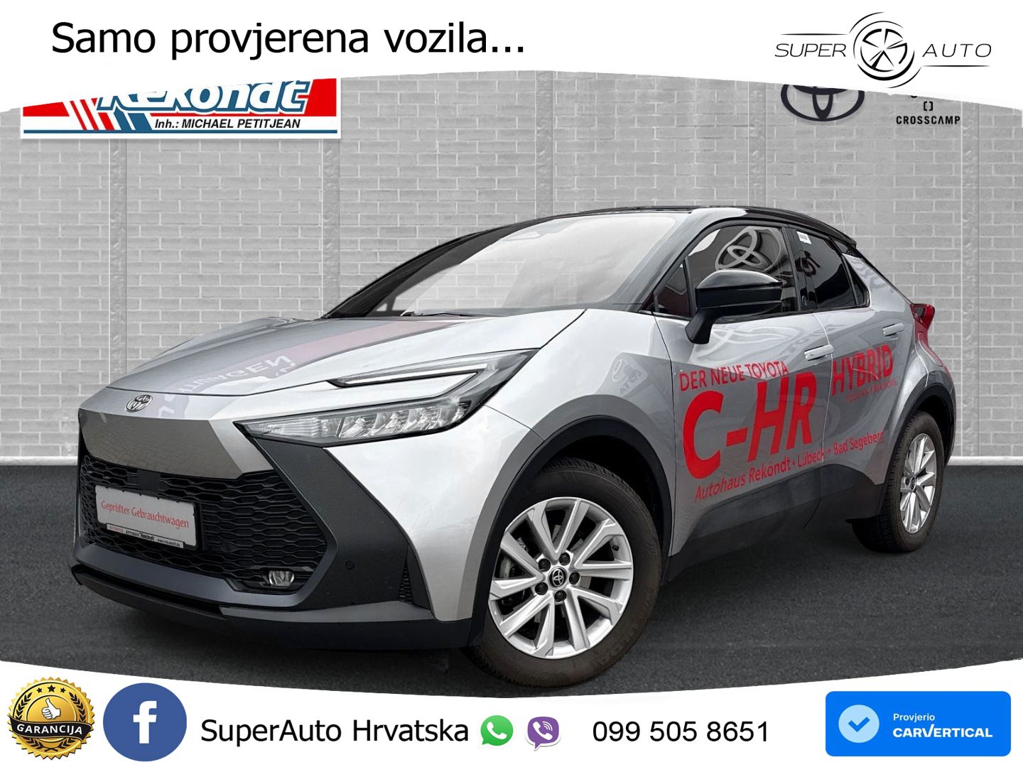 Toyota C-HR 1.8 (140 KS) Hybrid e-CVT Team Deutschland