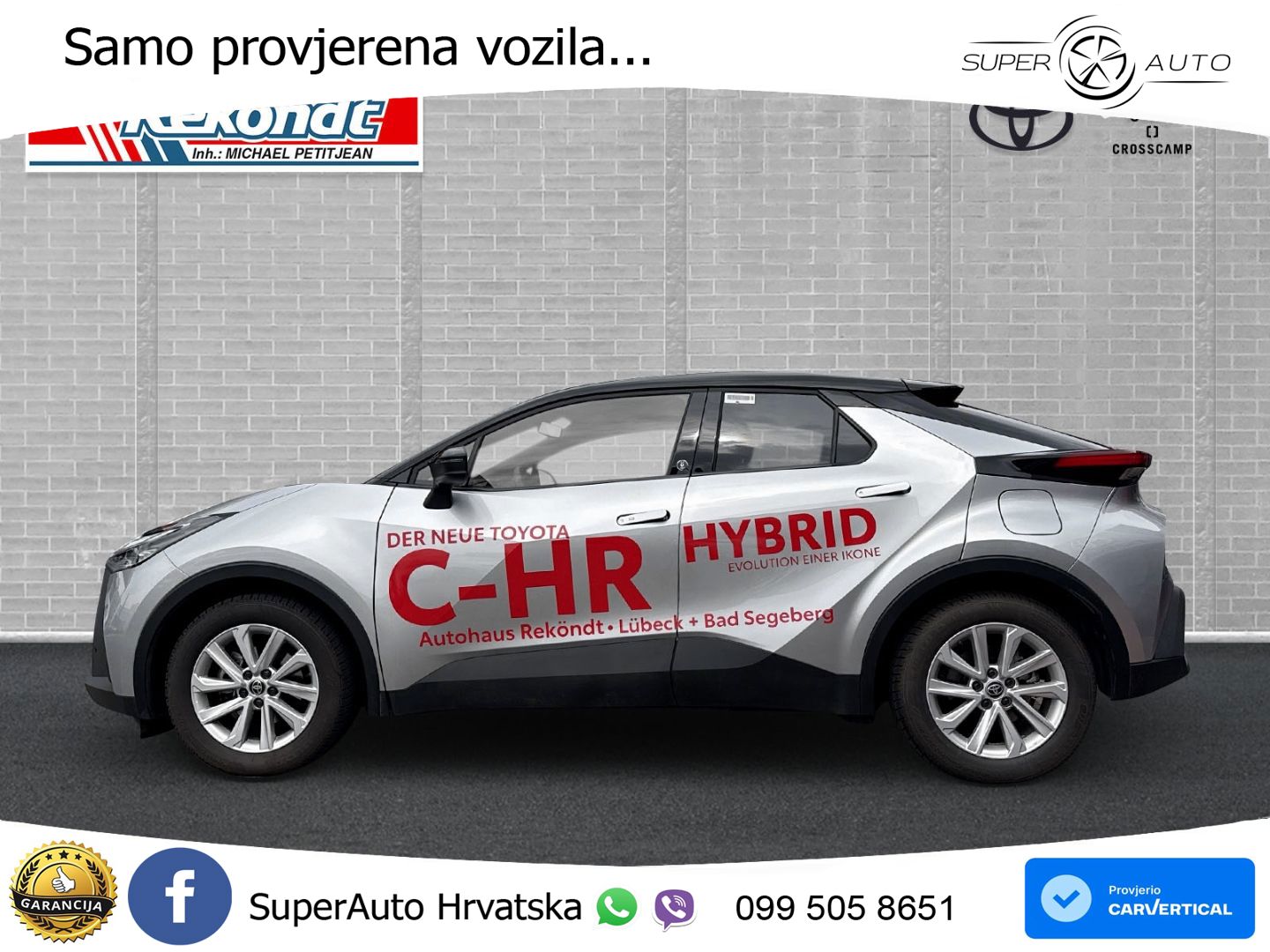 Toyota C-HR 1.8 (140 KS) Hybrid e-CVT Team Deutschland