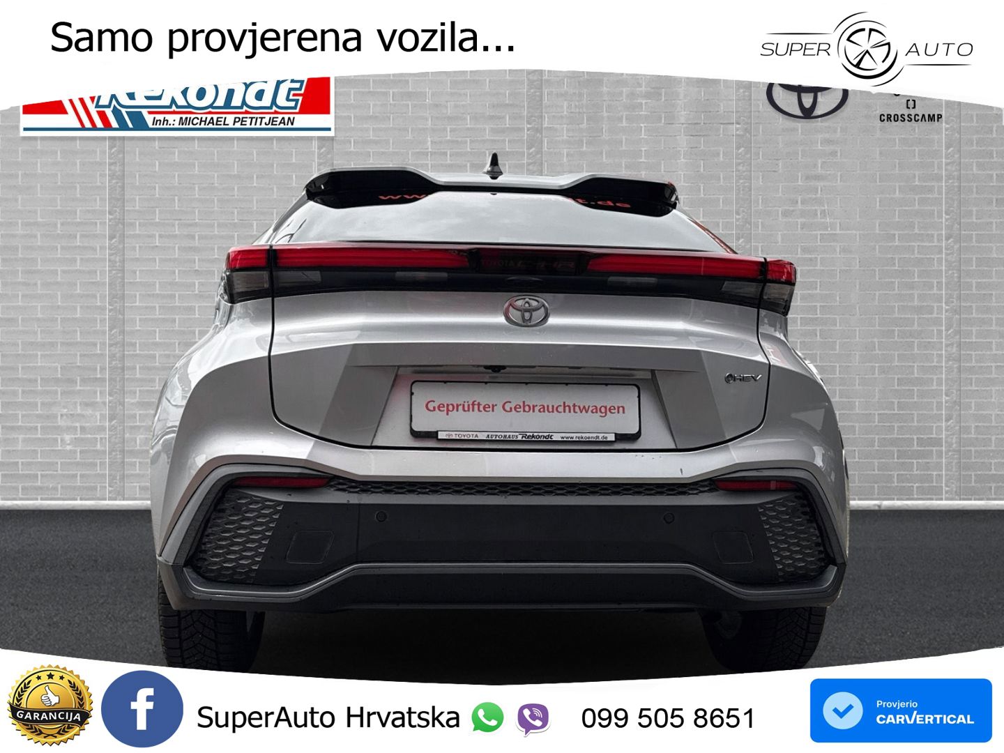 Toyota C-HR 1.8 (140 KS) Hybrid e-CVT Team Deutschland