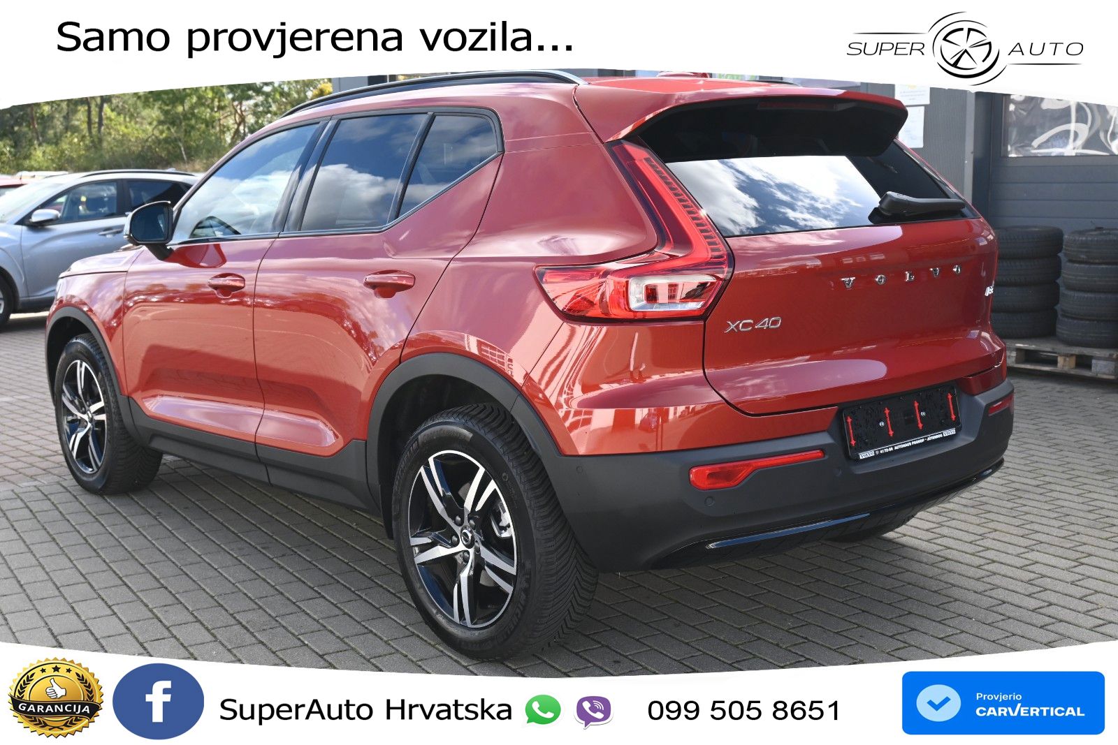 Volvo XC40 2.0 B3 163 KS Automatic LED+GR SJED+ACC