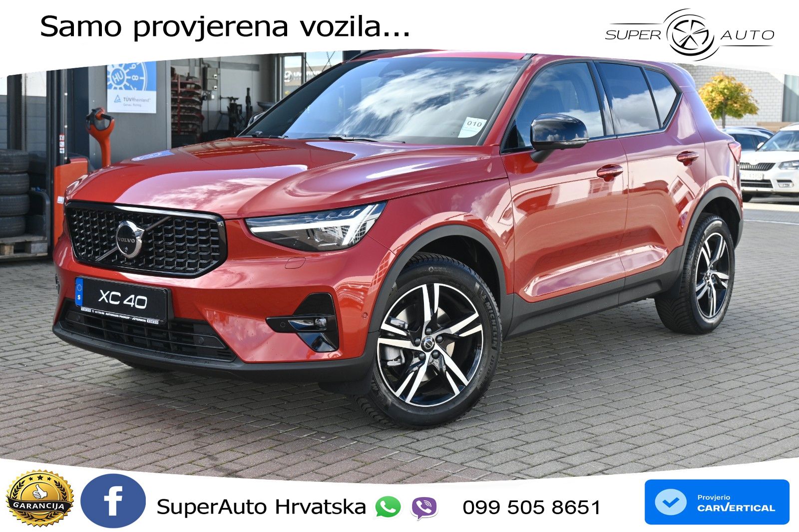 Volvo XC40 2.0 B3 163 KS Automatic LED+GR SJED+ACC