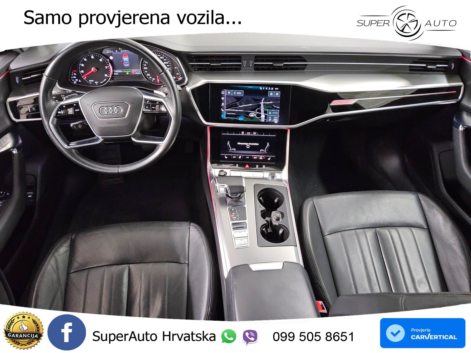 Audi A6 45 TFSI (265 KS) quattro ultra S tronic LED+GR SJED+ACC