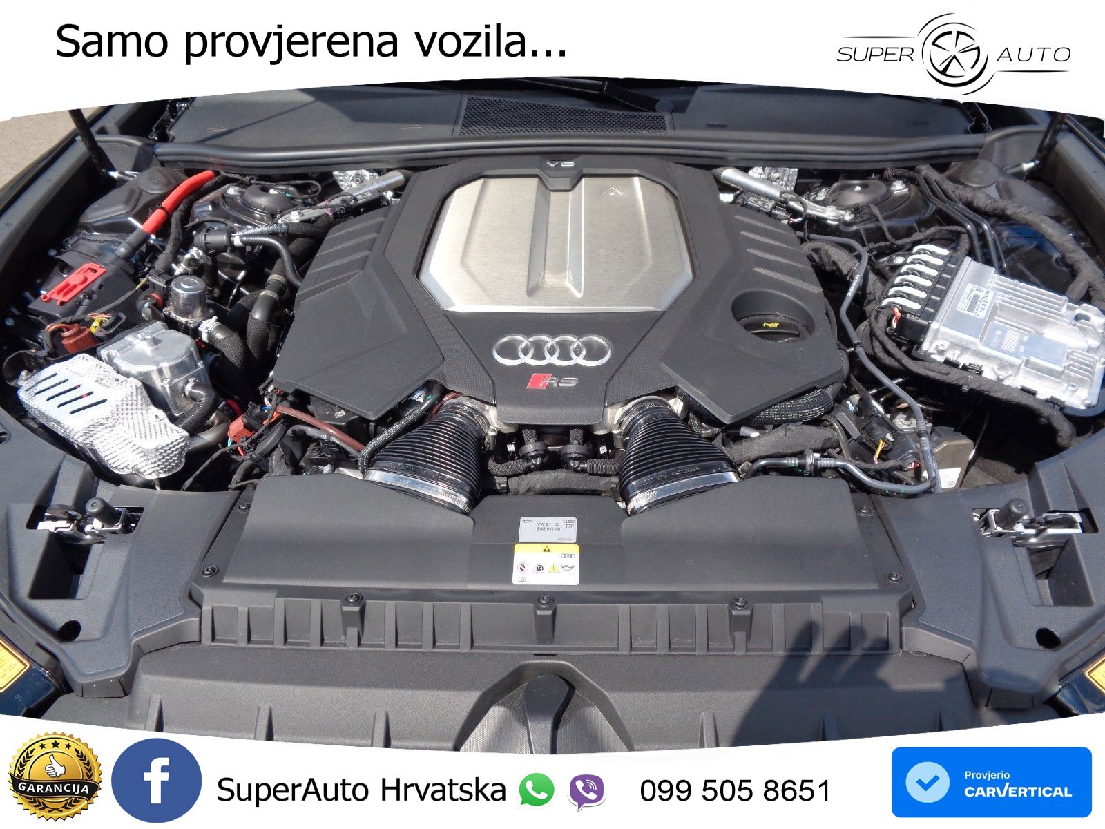 Audi RS6 Avant 4.0 TFSI V8 performance (630 KS)  quattro tiptronic LED+GR SJED+ACC