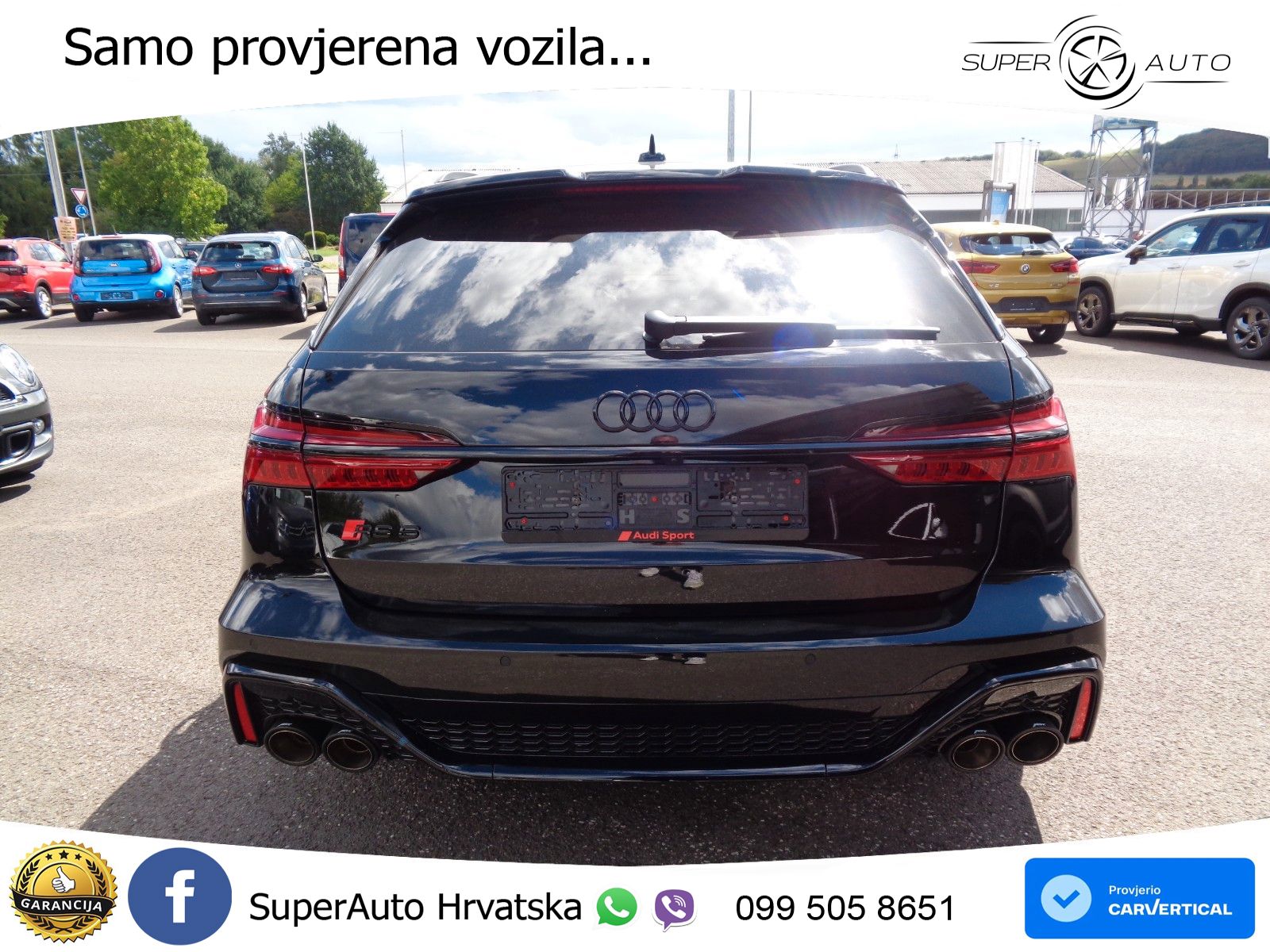 Audi RS6 Avant 4.0 TFSI V8 performance (630 KS)  quattro tiptronic LED+GR SJED+ACC