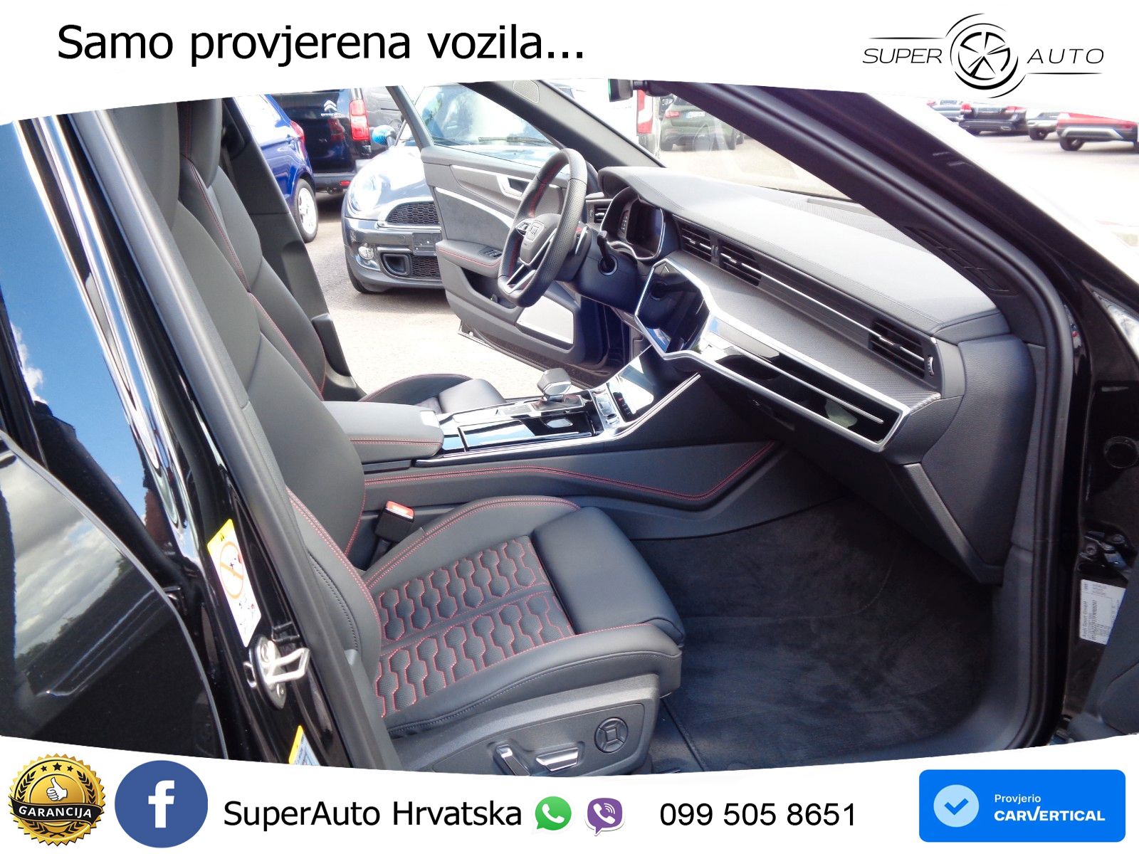 Audi RS6 Avant 4.0 TFSI V8 performance (630 KS)  quattro tiptronic LED+GR SJED+ACC
