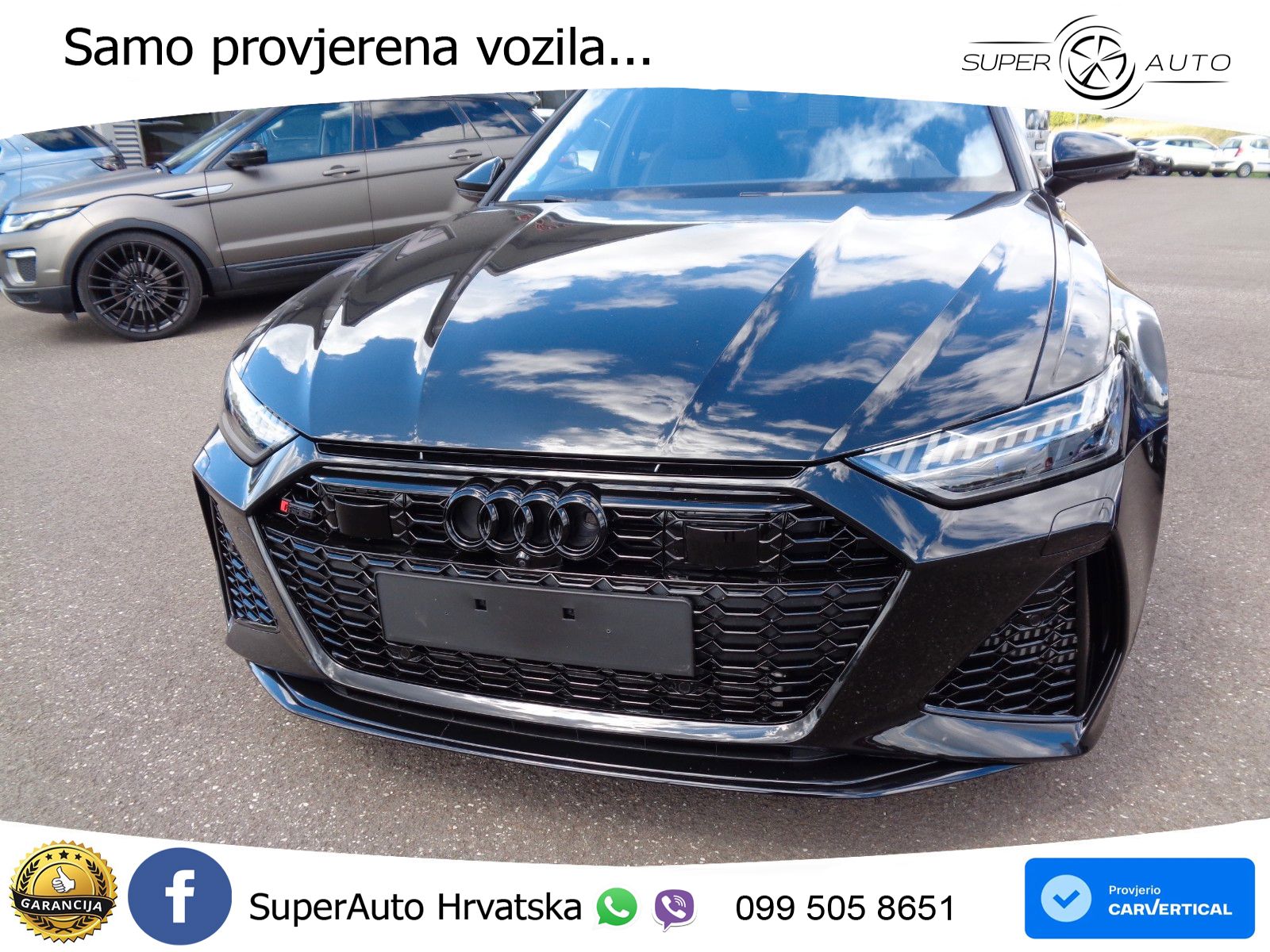 Audi RS6 Avant 4.0 TFSI V8 performance (630 KS)  quattro tiptronic LED+GR SJED+ACC