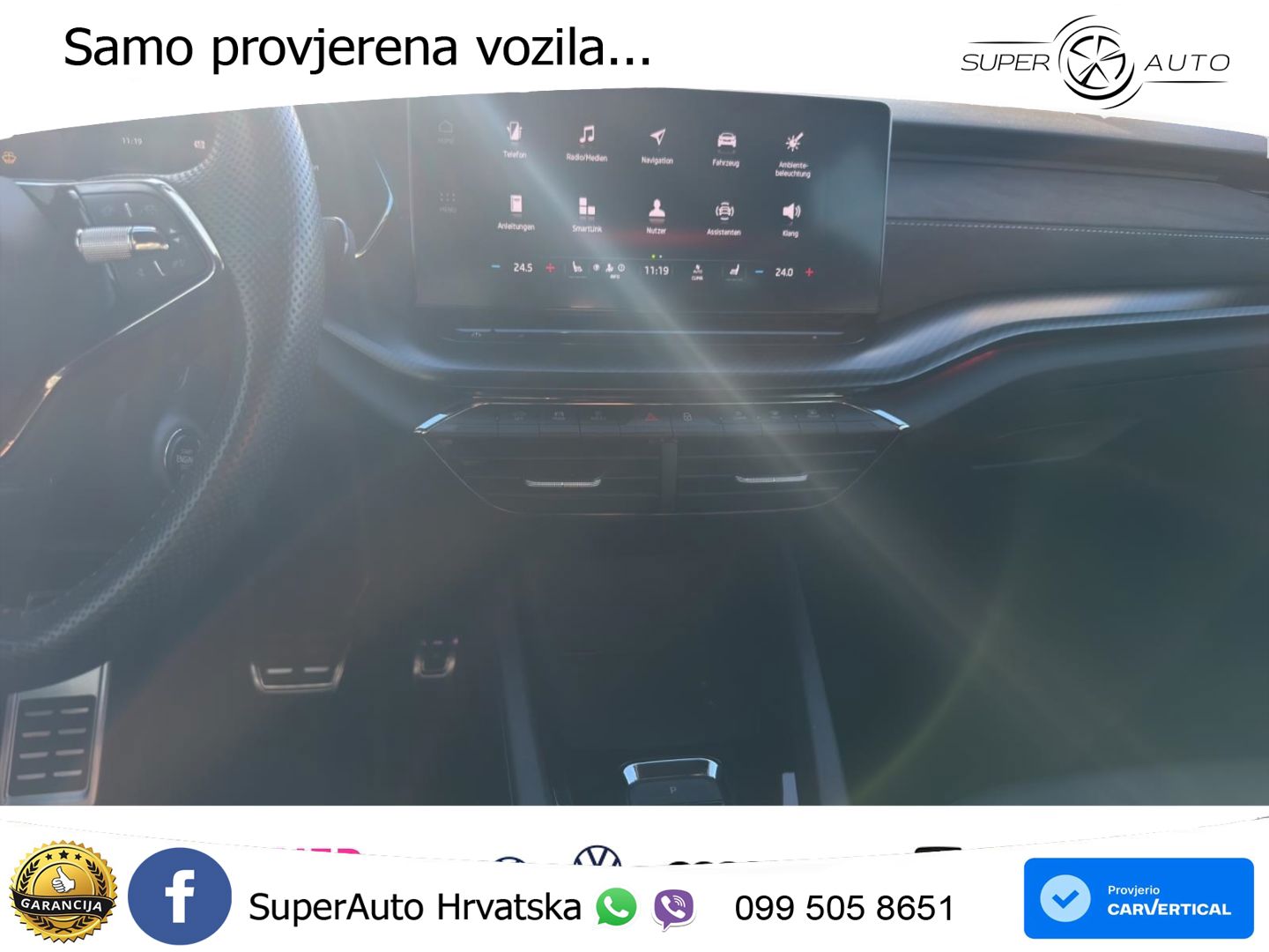 Škoda Octavia Combi RS 2.0 TDI (200 KS) DSG LED+GR SJED+ACC