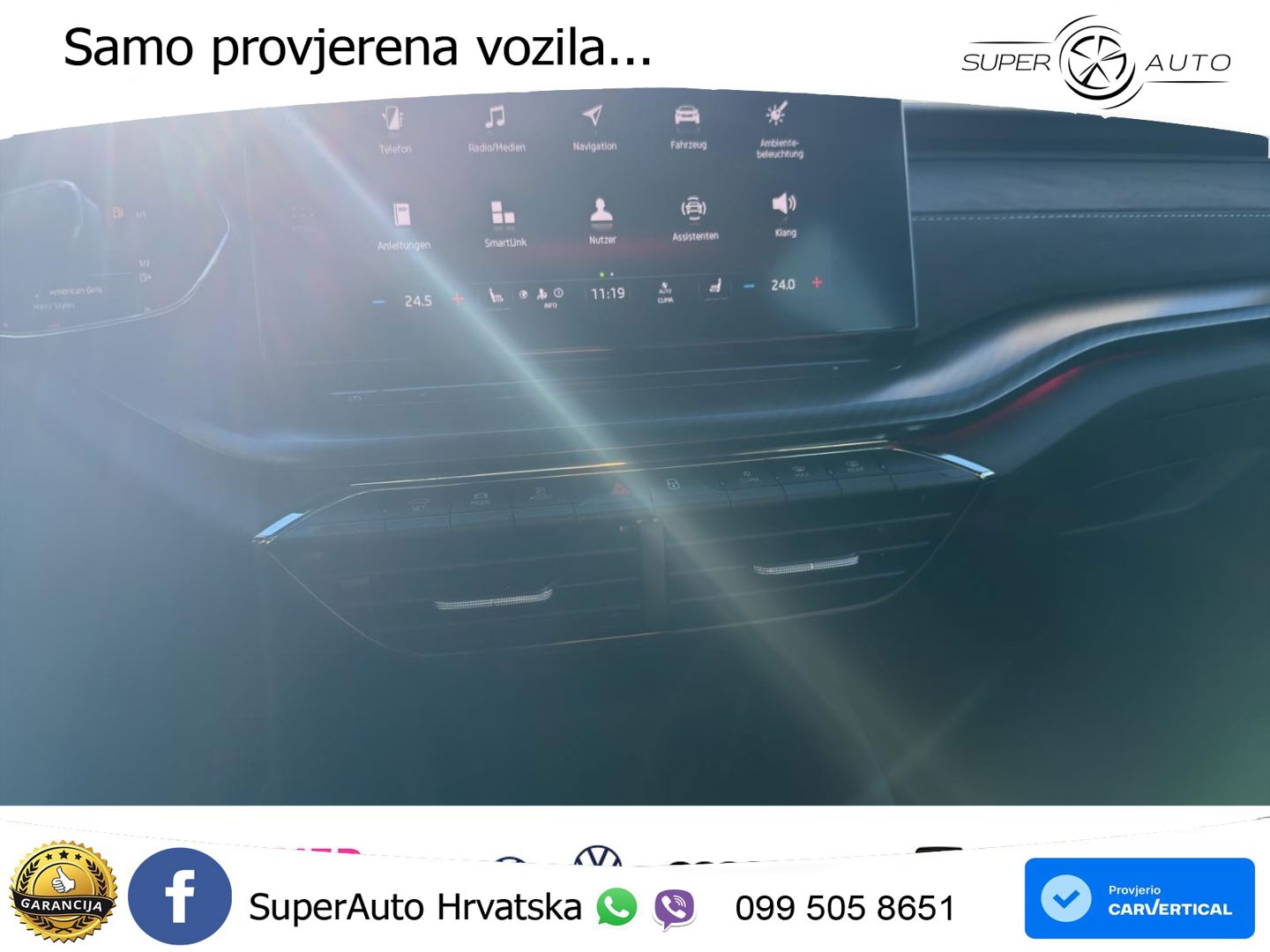 Škoda Octavia Combi RS 2.0 TDI (200 KS) DSG LED+GR SJED+ACC