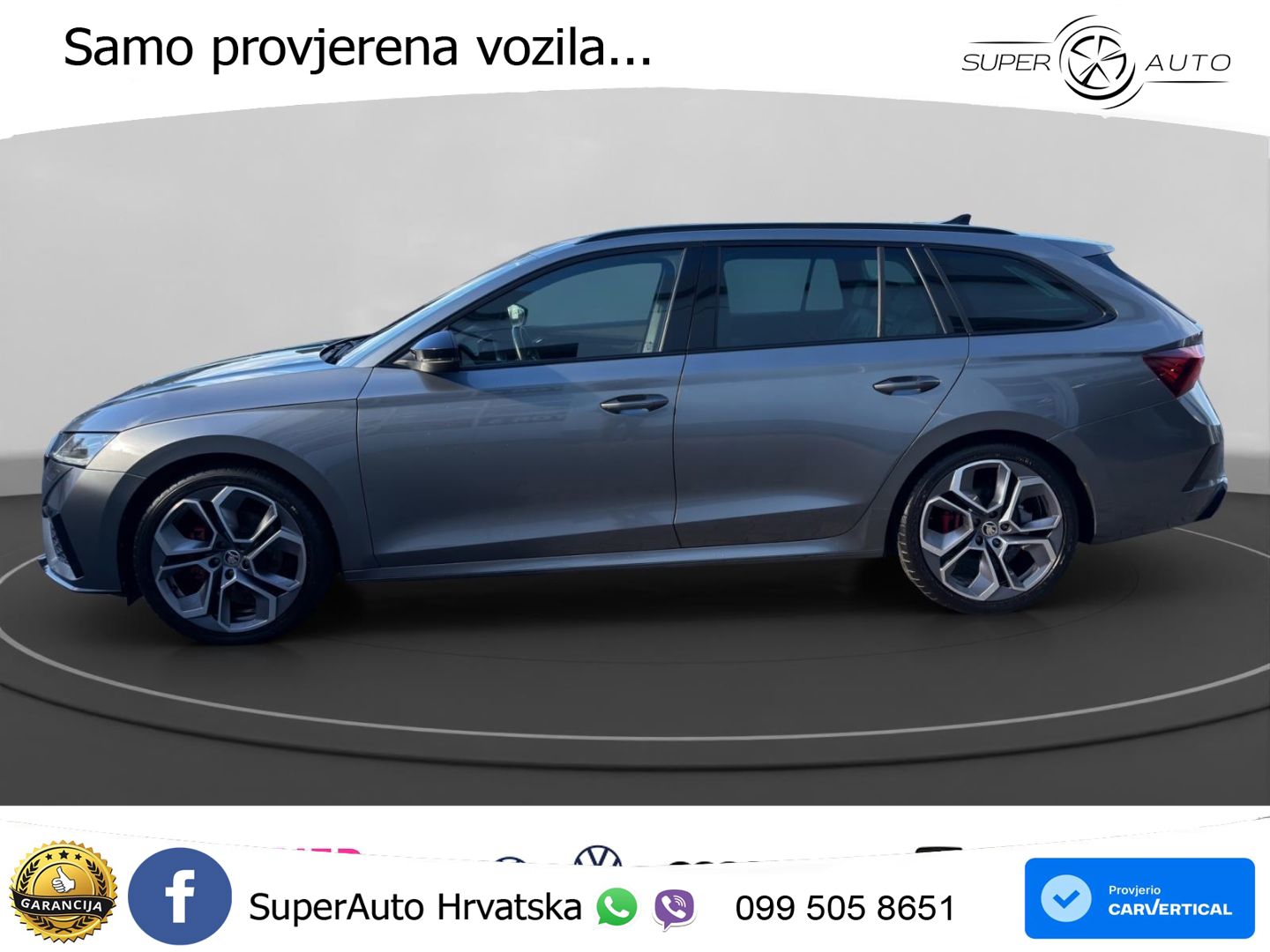 Škoda Octavia Combi RS 2.0 TDI (200 KS) DSG LED+GR SJED+ACC