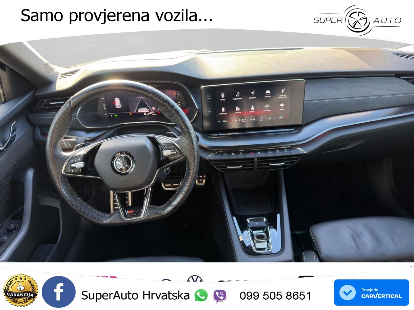 Škoda Octavia Combi RS 2.0 TDI (200 KS) DSG LED+GR SJED+ACC