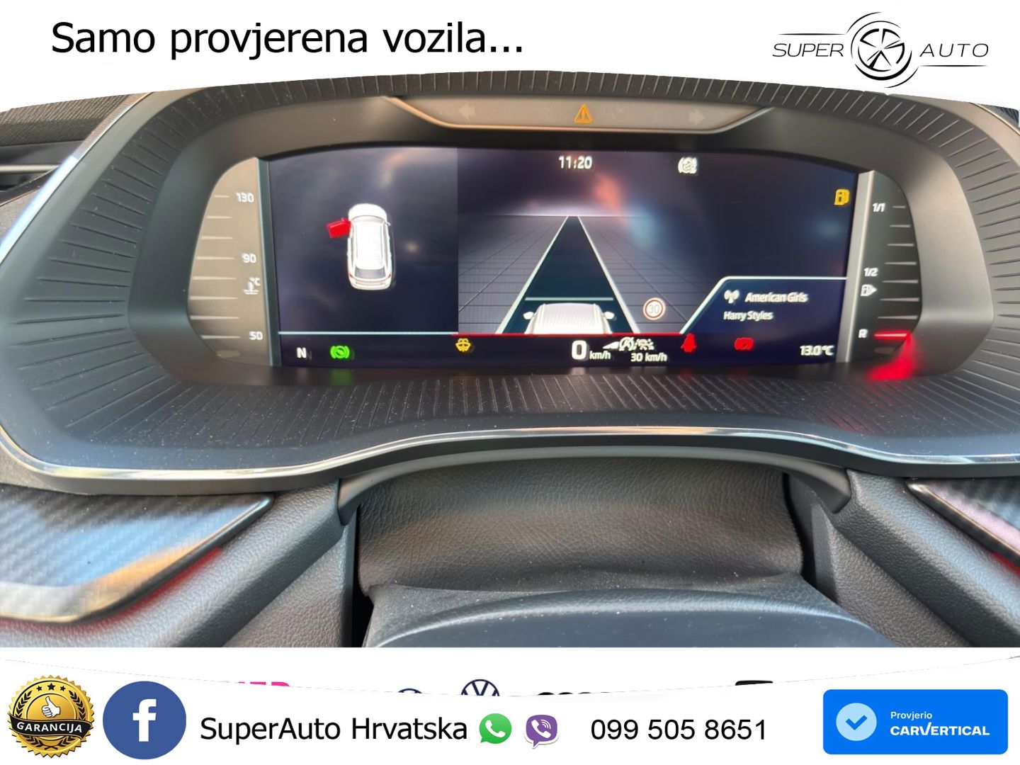 Škoda Octavia Combi RS 2.0 TDI (200 KS) DSG LED+GR SJED+ACC