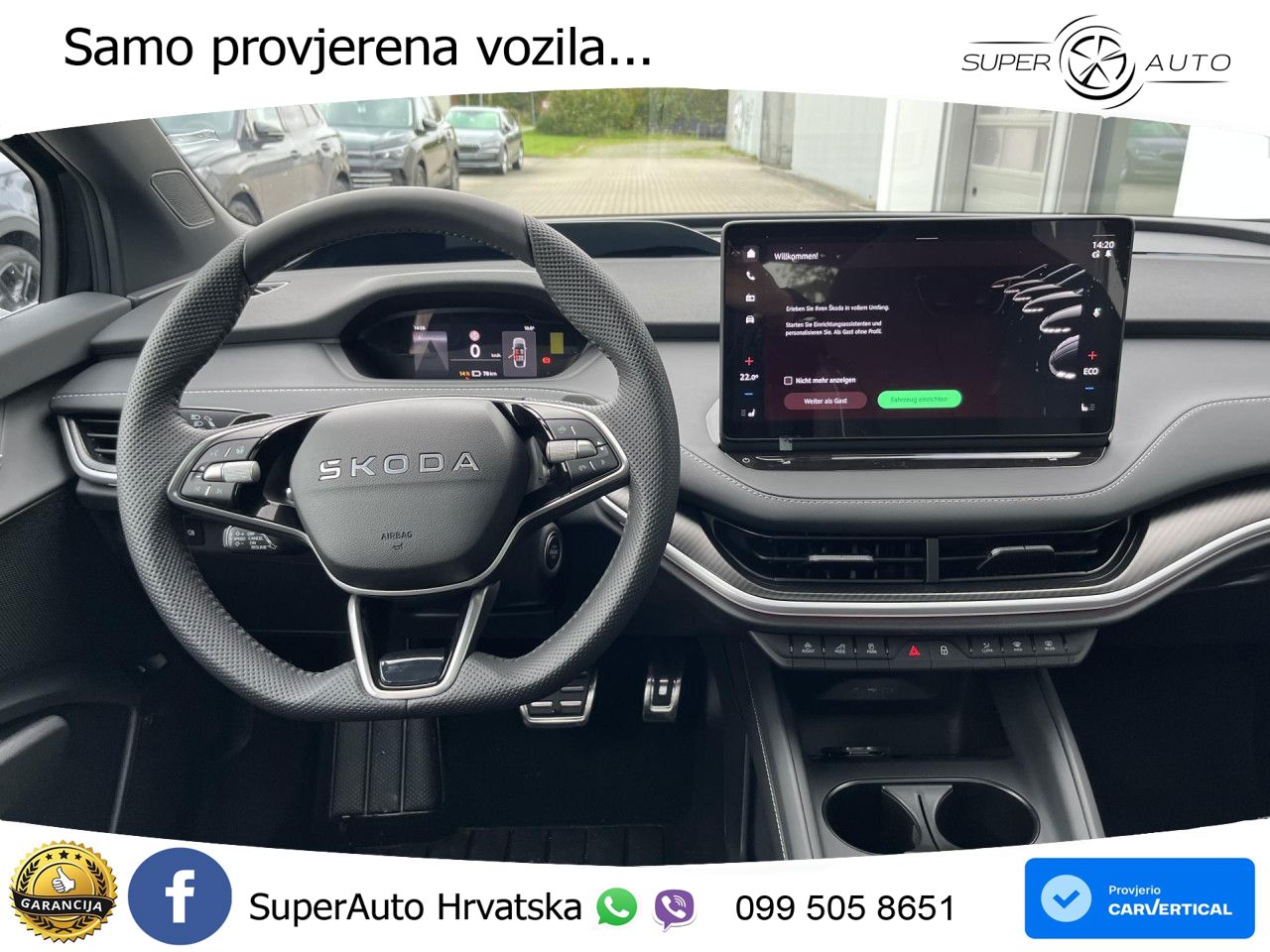Škoda Enyaq Coupe iV 85 82 kWh (286 KS) SportLine LED+GR SJED+ACC