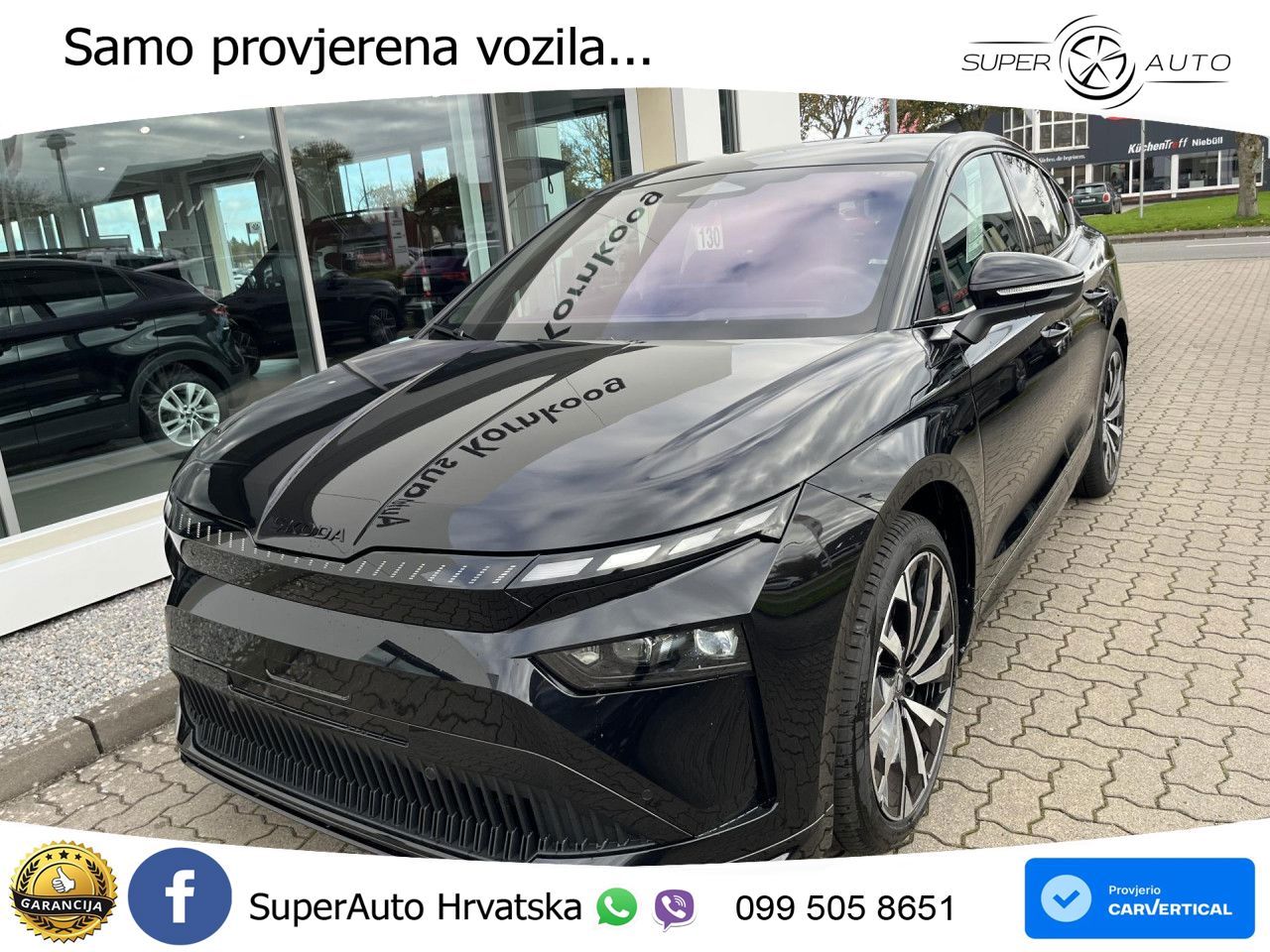 Škoda Enyaq Coupe iV 85 82 kWh (286 KS) SportLine LED+GR SJED+ACC