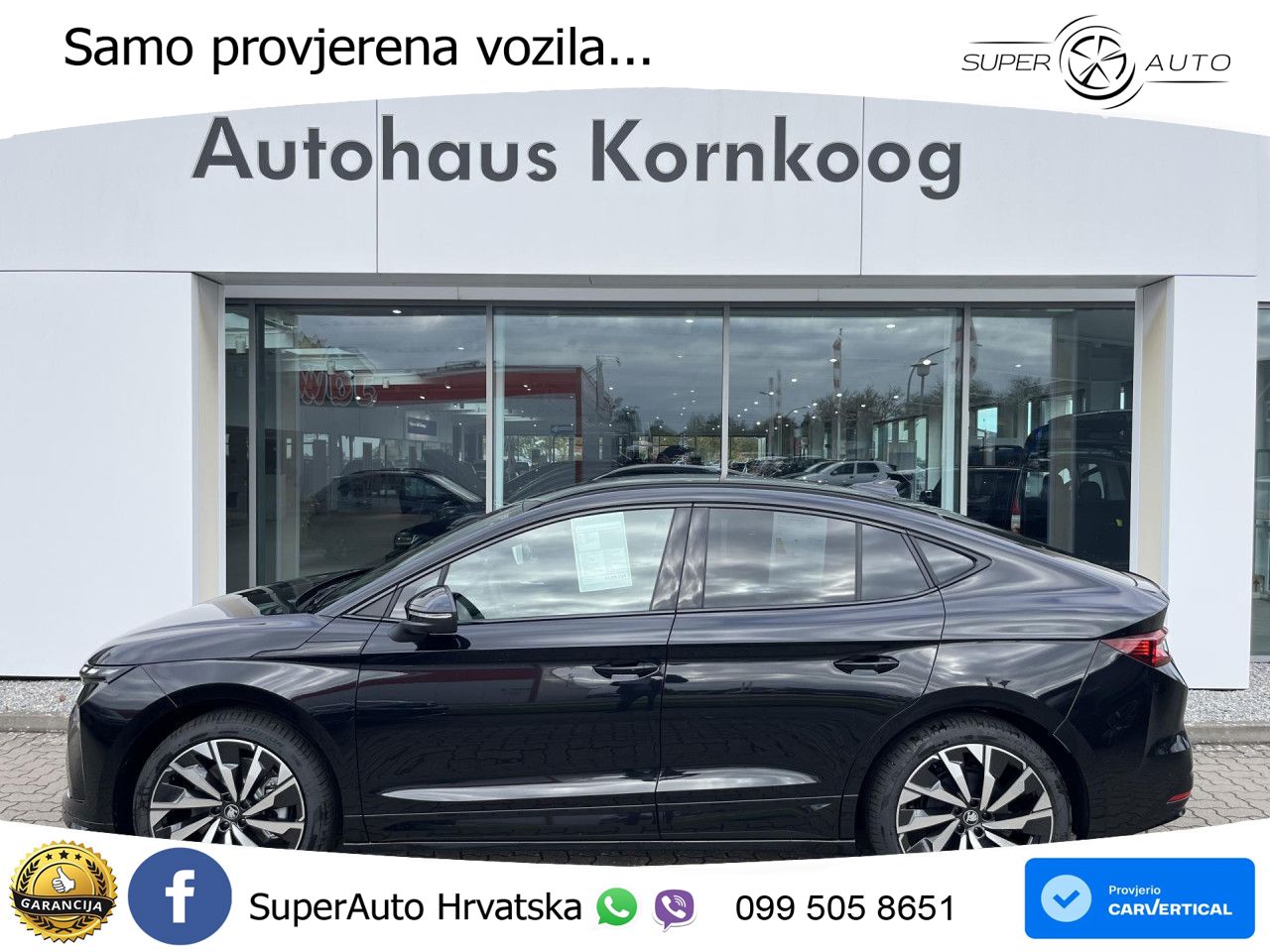 Škoda Enyaq Coupe iV 85 82 kWh (286 KS) SportLine LED+GR SJED+ACC