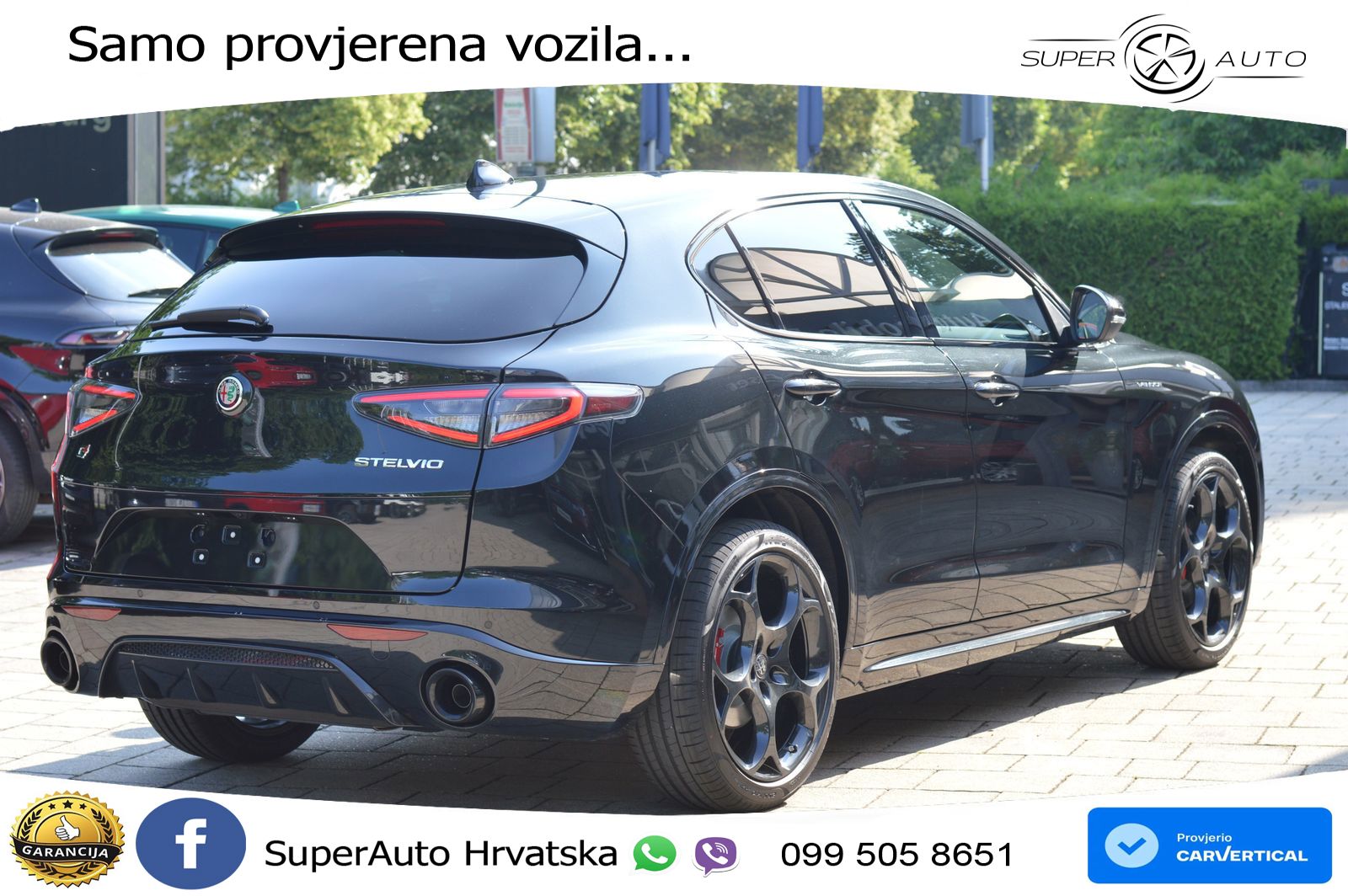 Alfa Romeo Stelvio 2.0 Turbo (280 KS) Q4 Automatic LED+GR SJED+ACC