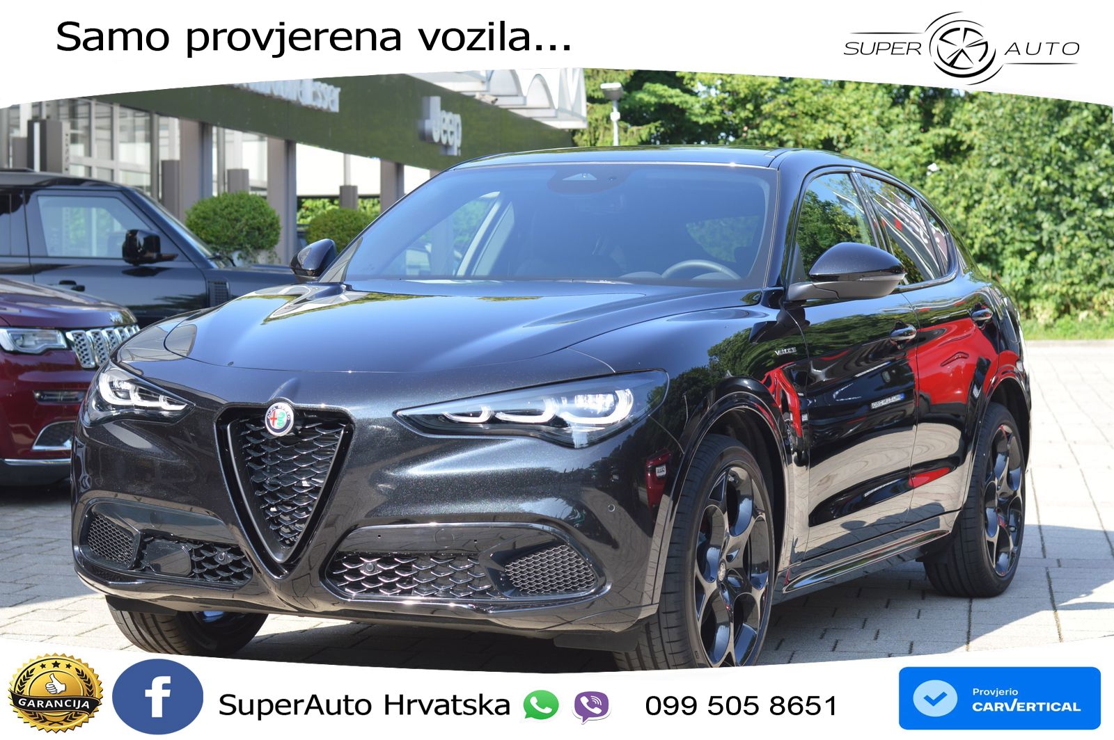 Alfa Romeo Stelvio 2.0 Turbo (280 KS) Q4 Automatic LED+GR SJED+ACC
