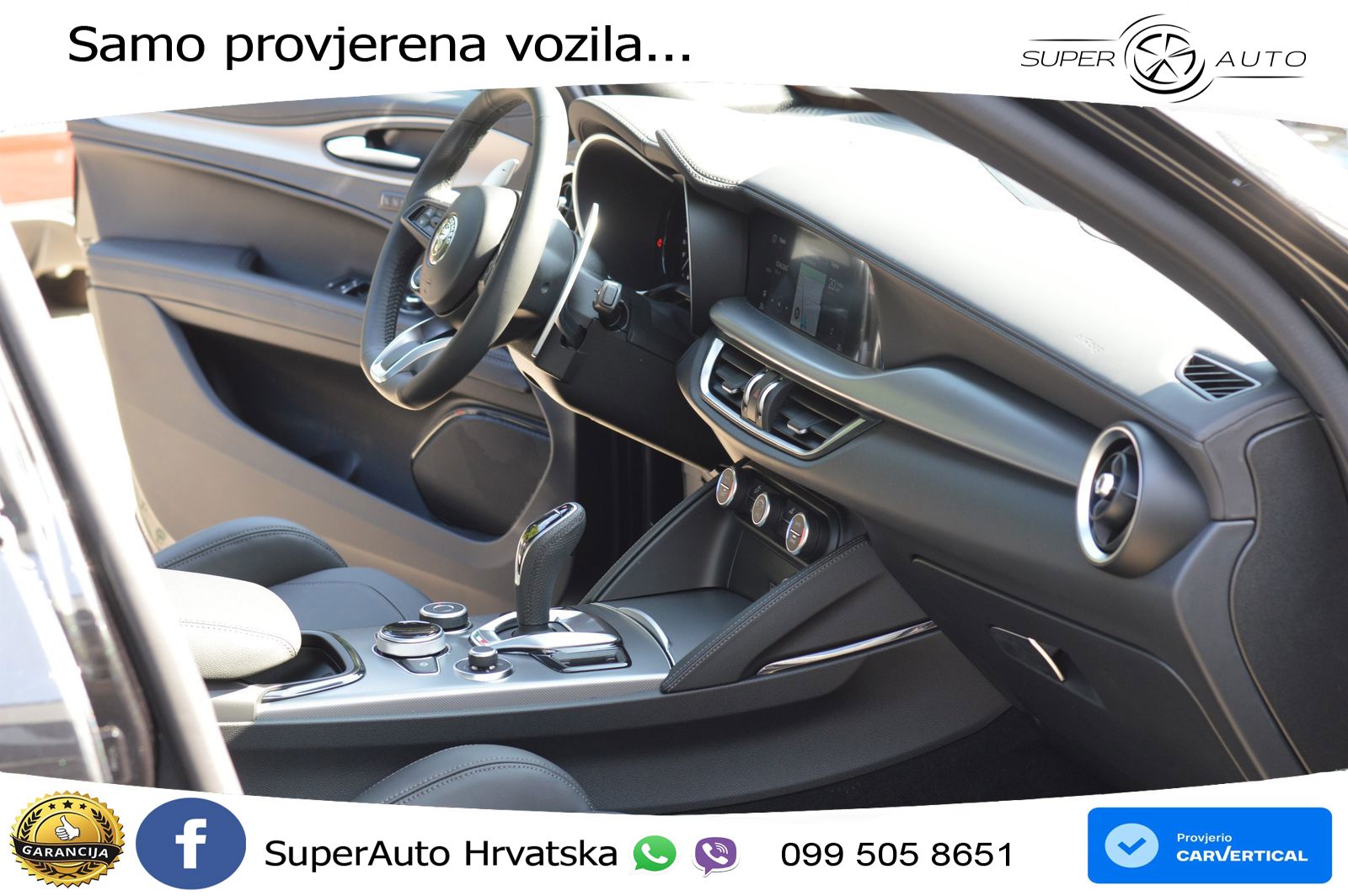 Alfa Romeo Stelvio 2.0 Turbo (280 KS) Q4 Automatic LED+GR SJED+ACC