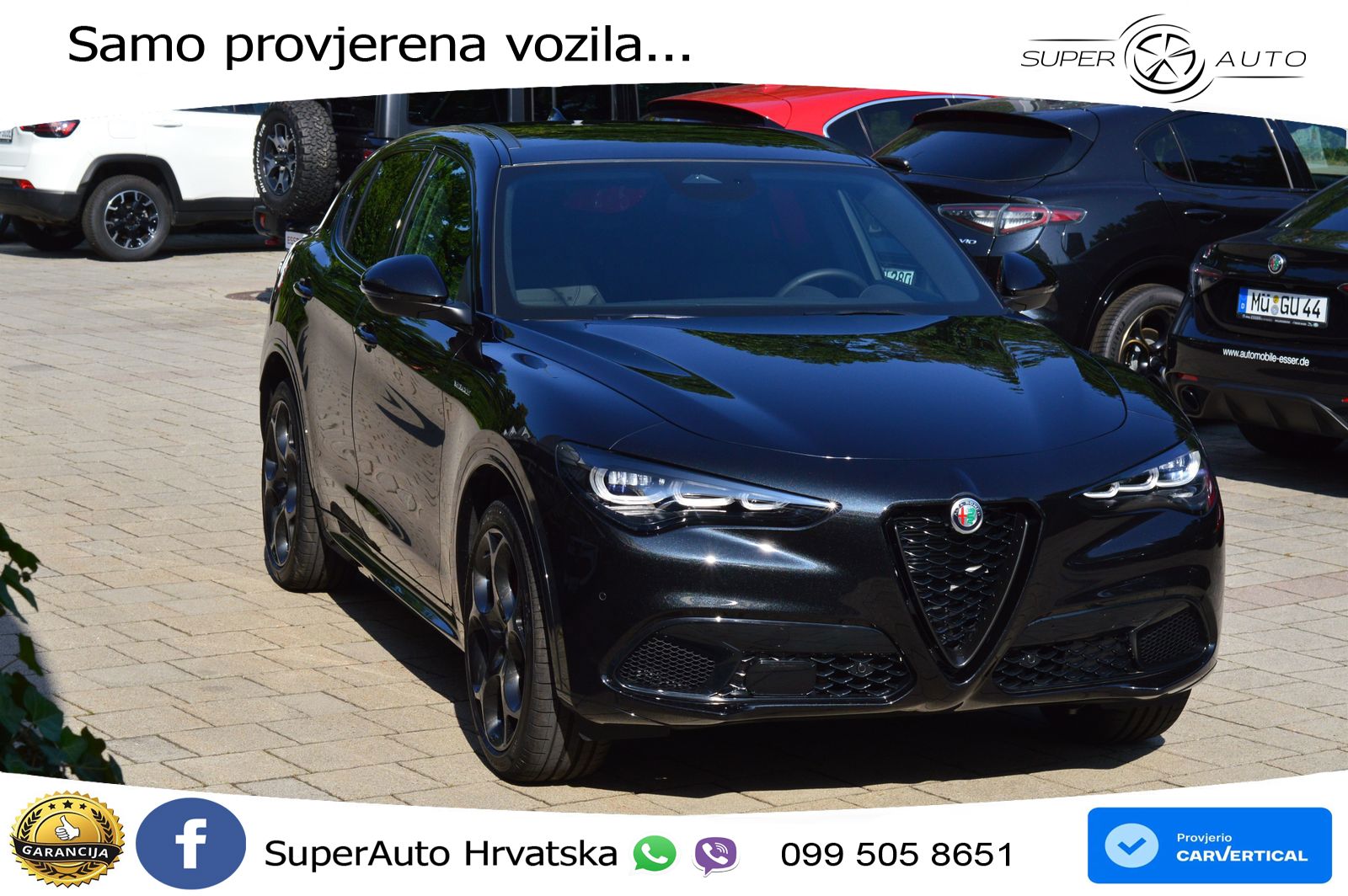 Alfa Romeo Stelvio 2.0 Turbo (280 KS) Q4 Automatic LED+GR SJED+ACC