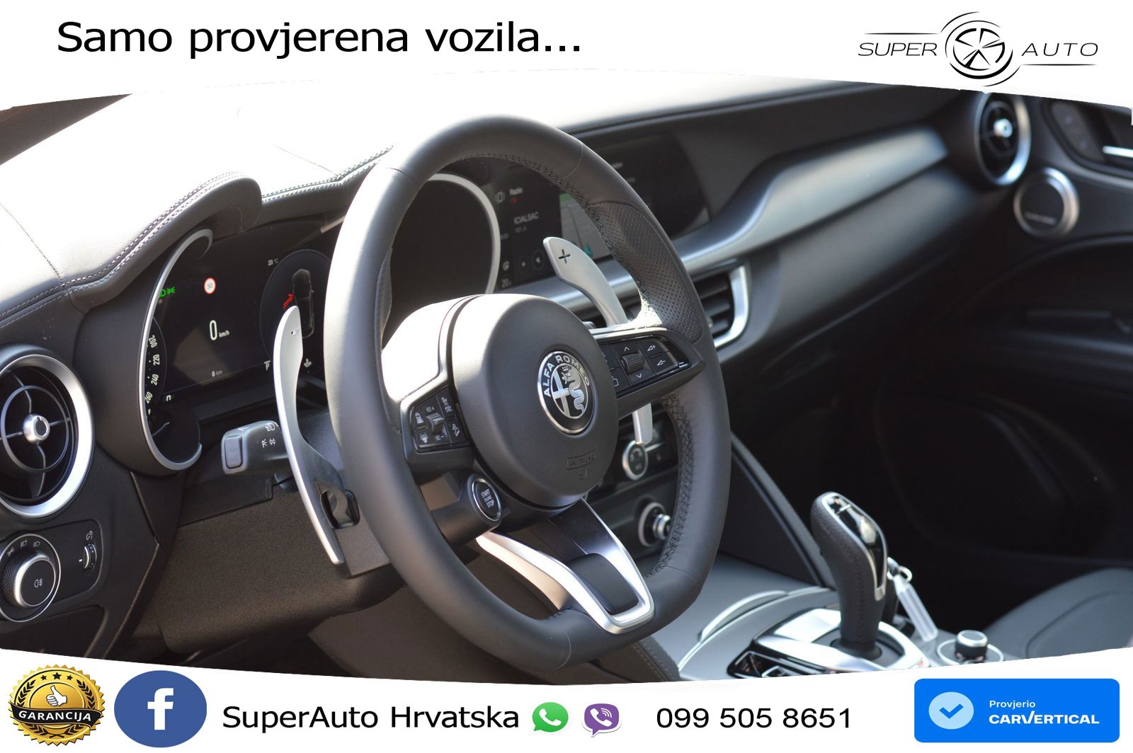 Alfa Romeo Stelvio 2.0 Turbo (280 KS) Q4 Automatic LED+GR SJED+ACC