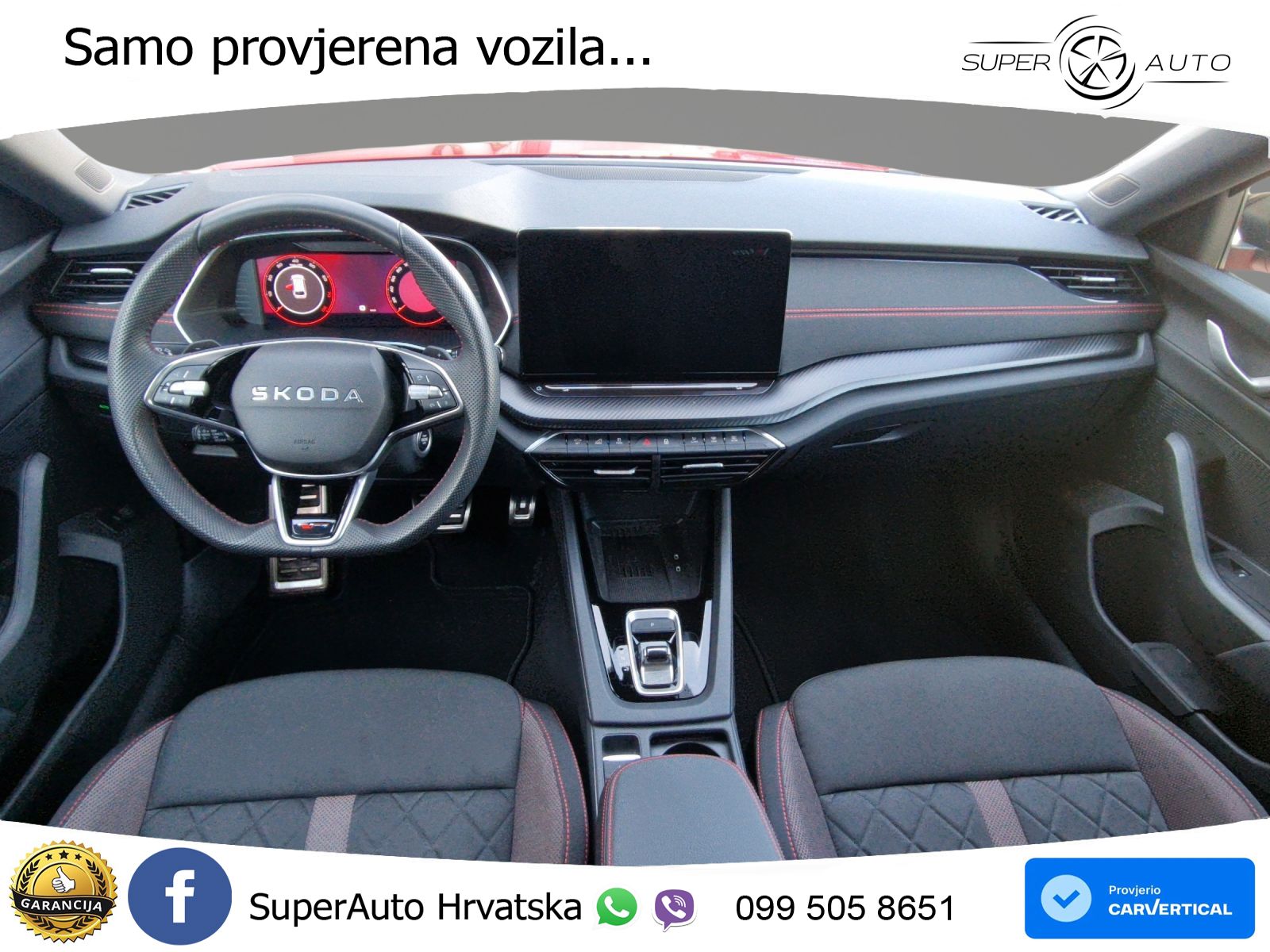 Škoda Octavia Combi RS 2.0 TSI (265 KS) DSG LED+GR SJED+ACC