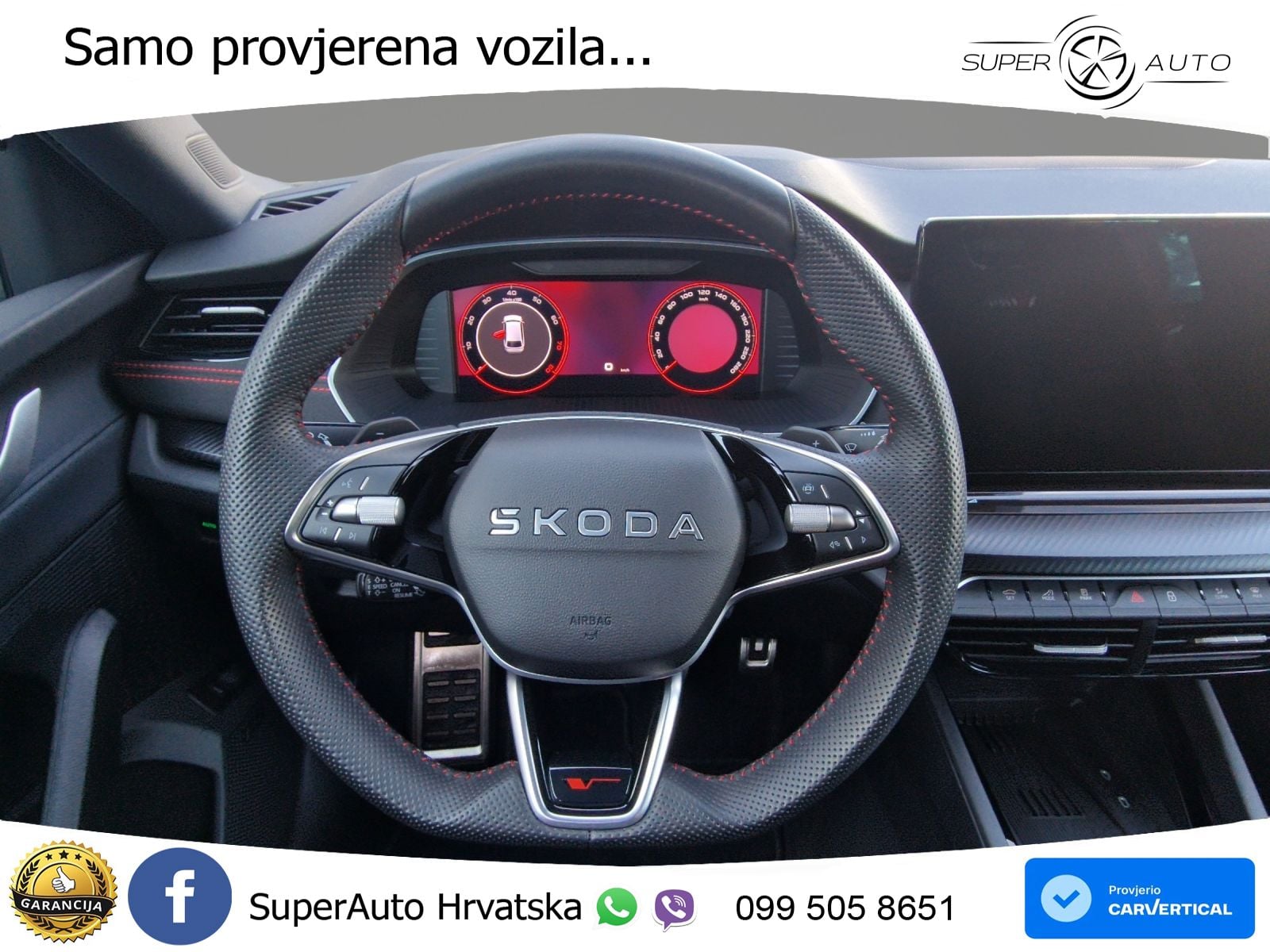 Škoda Octavia Combi RS 2.0 TSI (265 KS) DSG LED+GR SJED+ACC