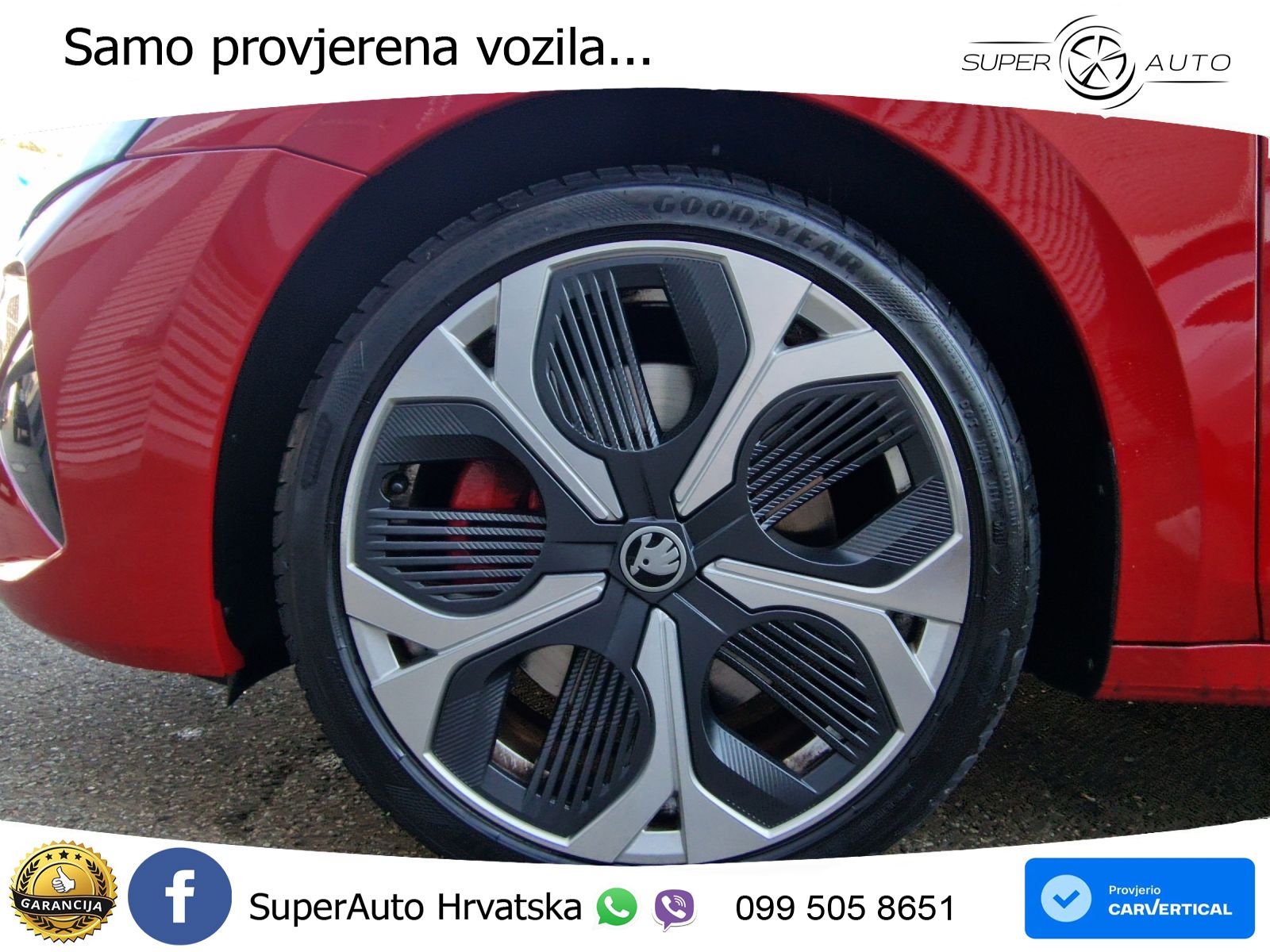 Škoda Octavia Combi RS 2.0 TSI (265 KS) DSG LED+GR SJED+ACC