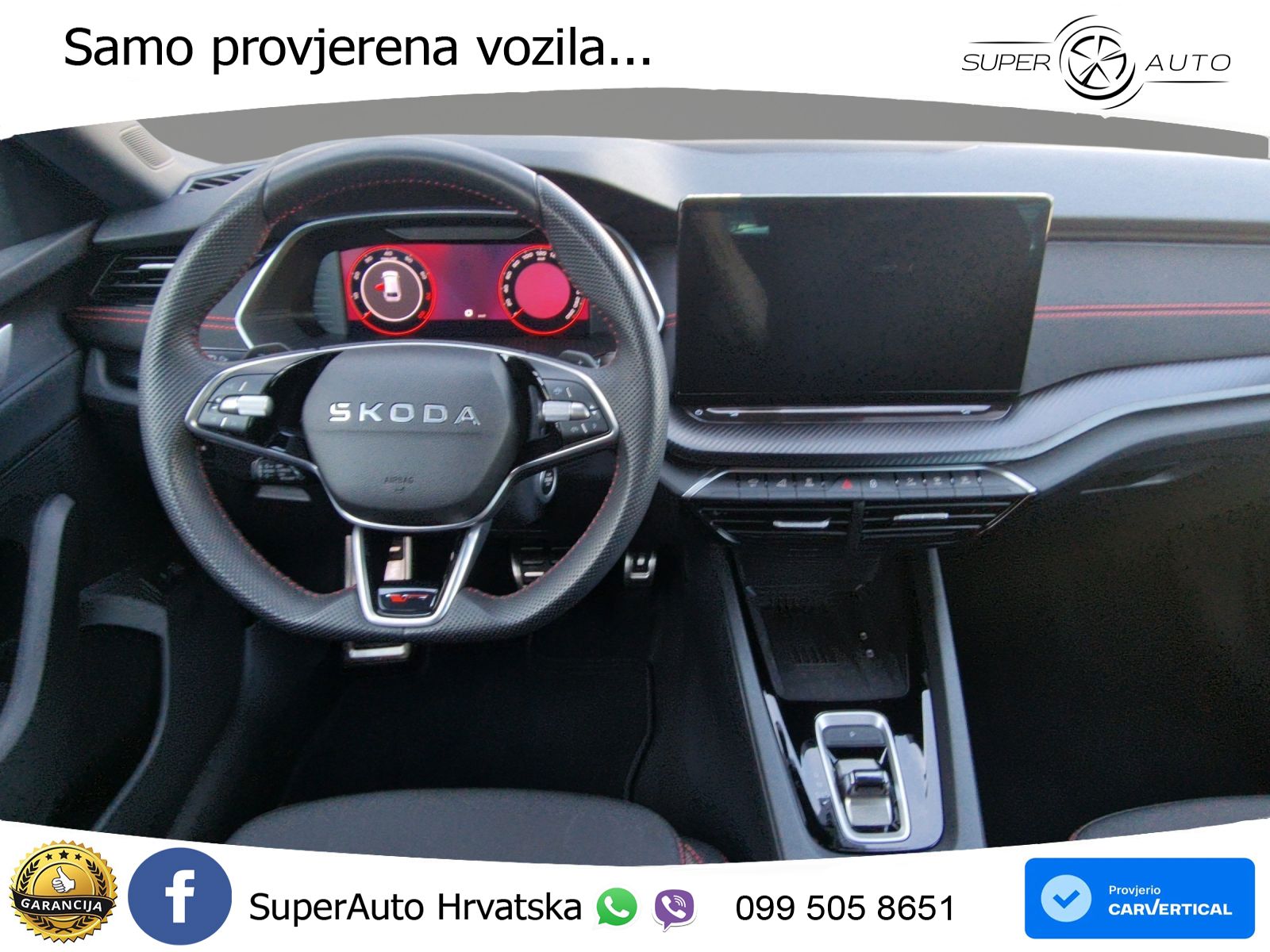 Škoda Octavia Combi RS 2.0 TSI (265 KS) DSG LED+GR SJED+ACC