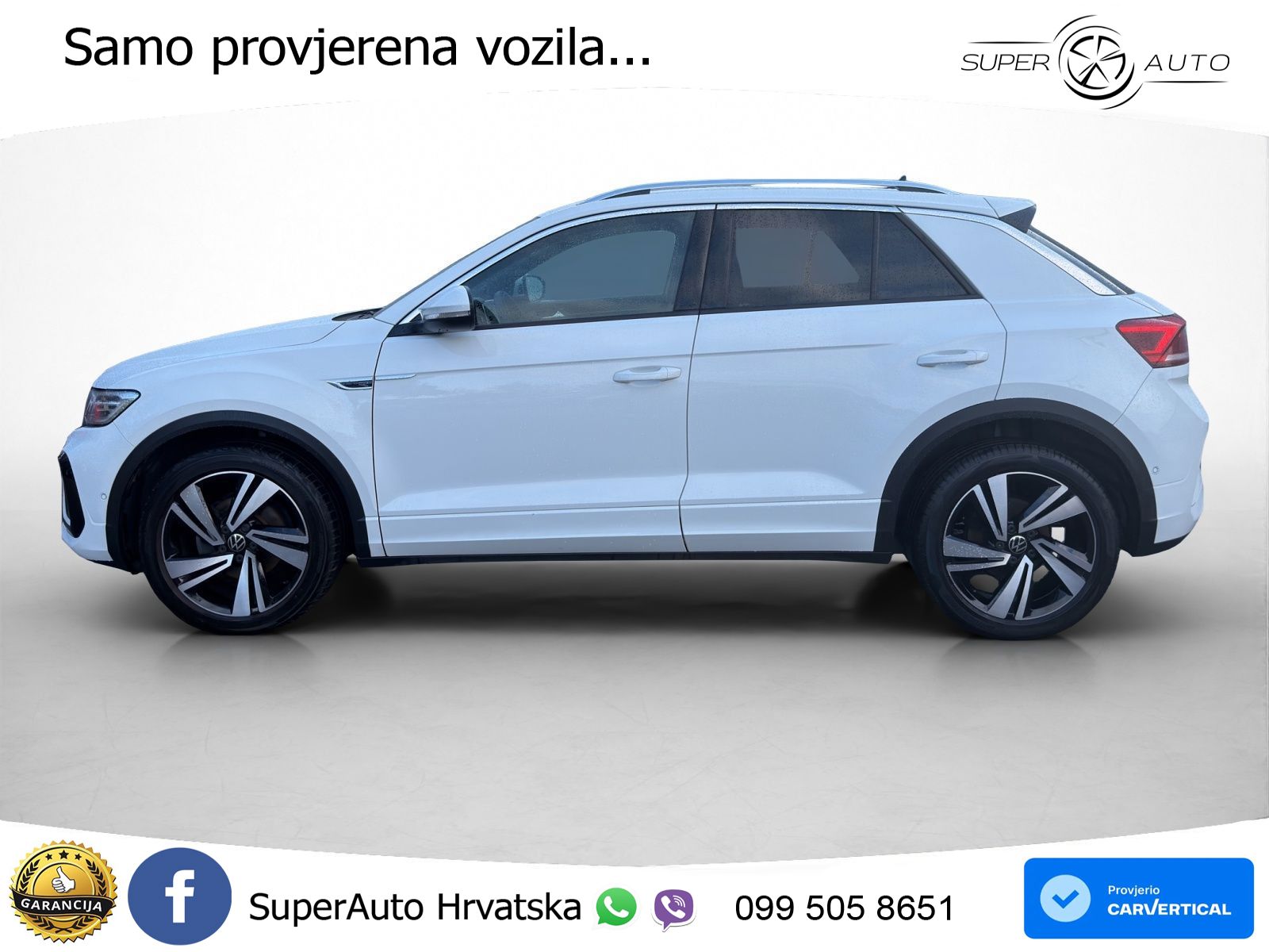 Volkswagen T-Roc 1.5 TSI (150 KS) DSG R-Line LED+GR SJED+ACC